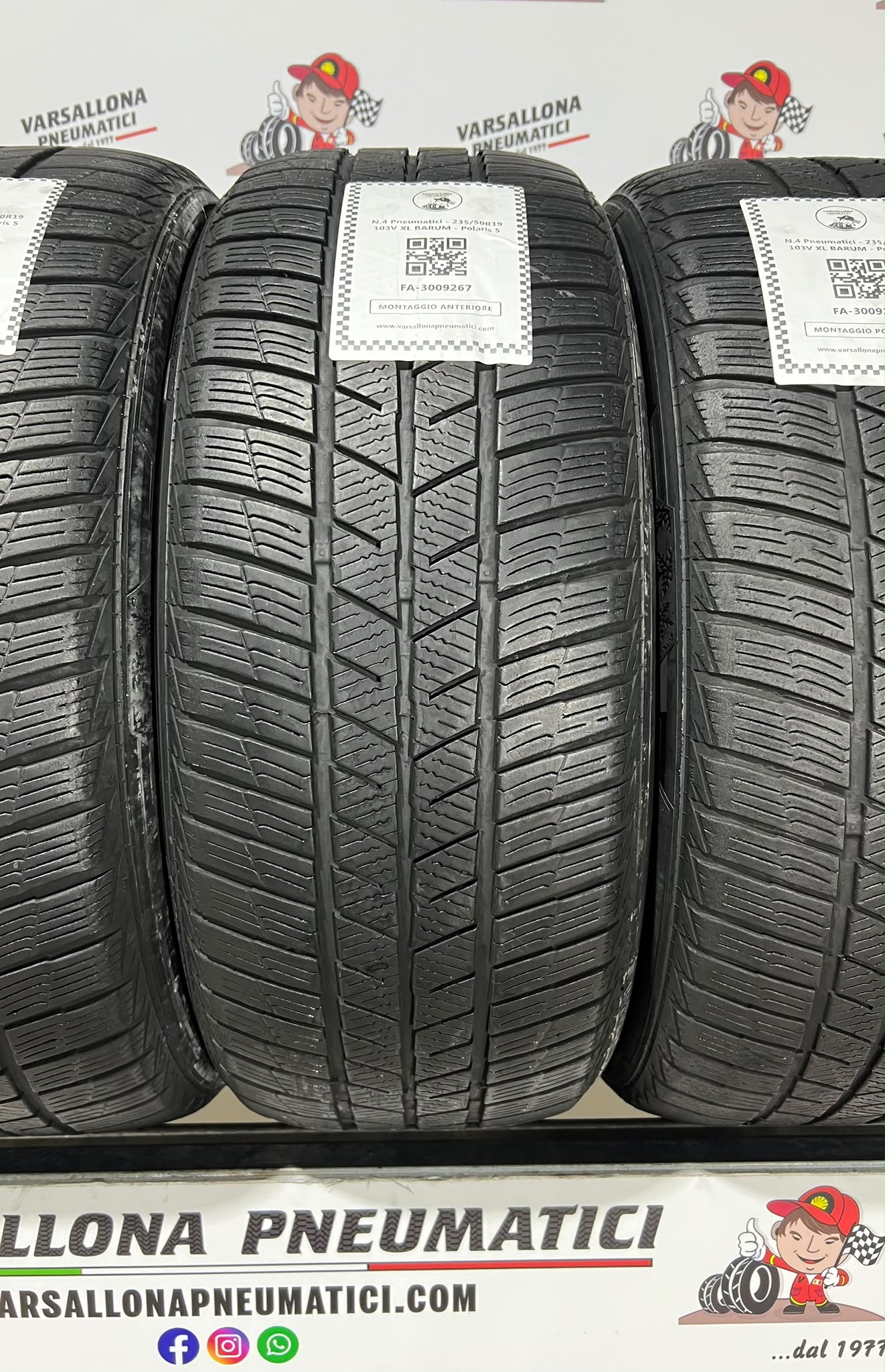 N.4 Pneumatici - 235/50R19 103V XL BARUM - Polaris 5 - immagine 2