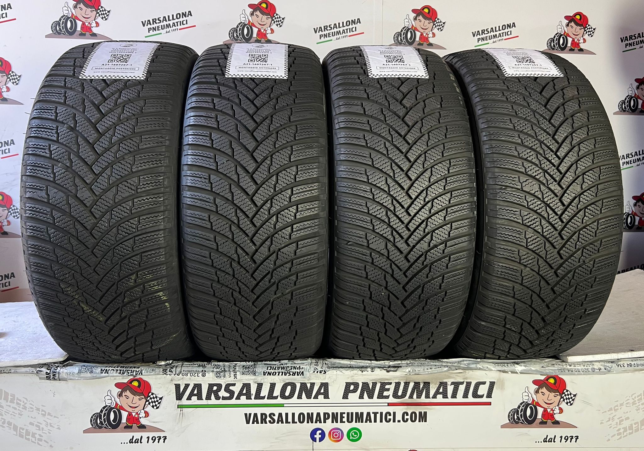 N.4 Pneumatici - 225/45R17 91H FIRESTONE - Winterhawk 4