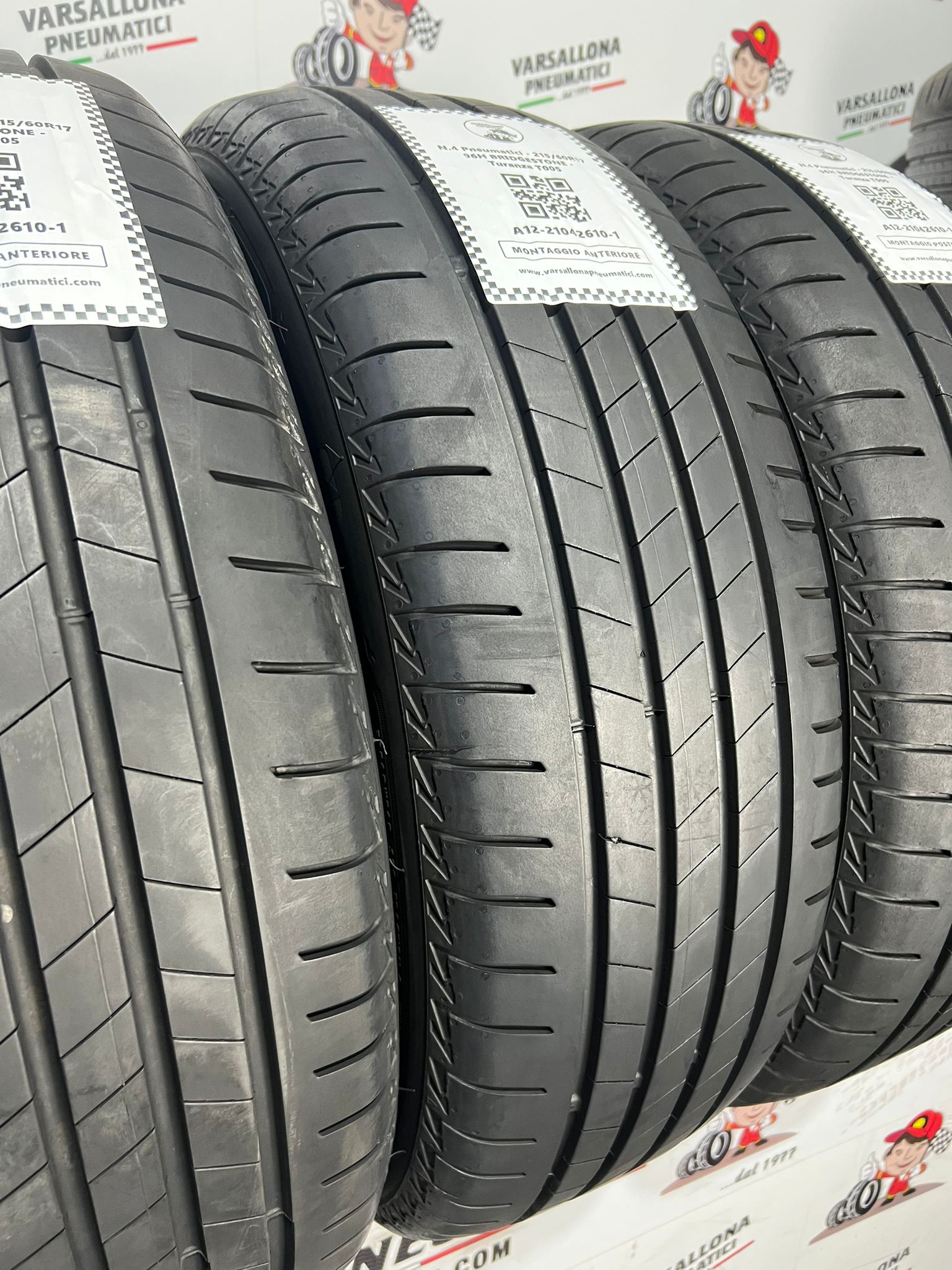 N.4 Pneumatici - 215/60R17 96H BRIDGESTONE - Turanza T005 - immagine 2