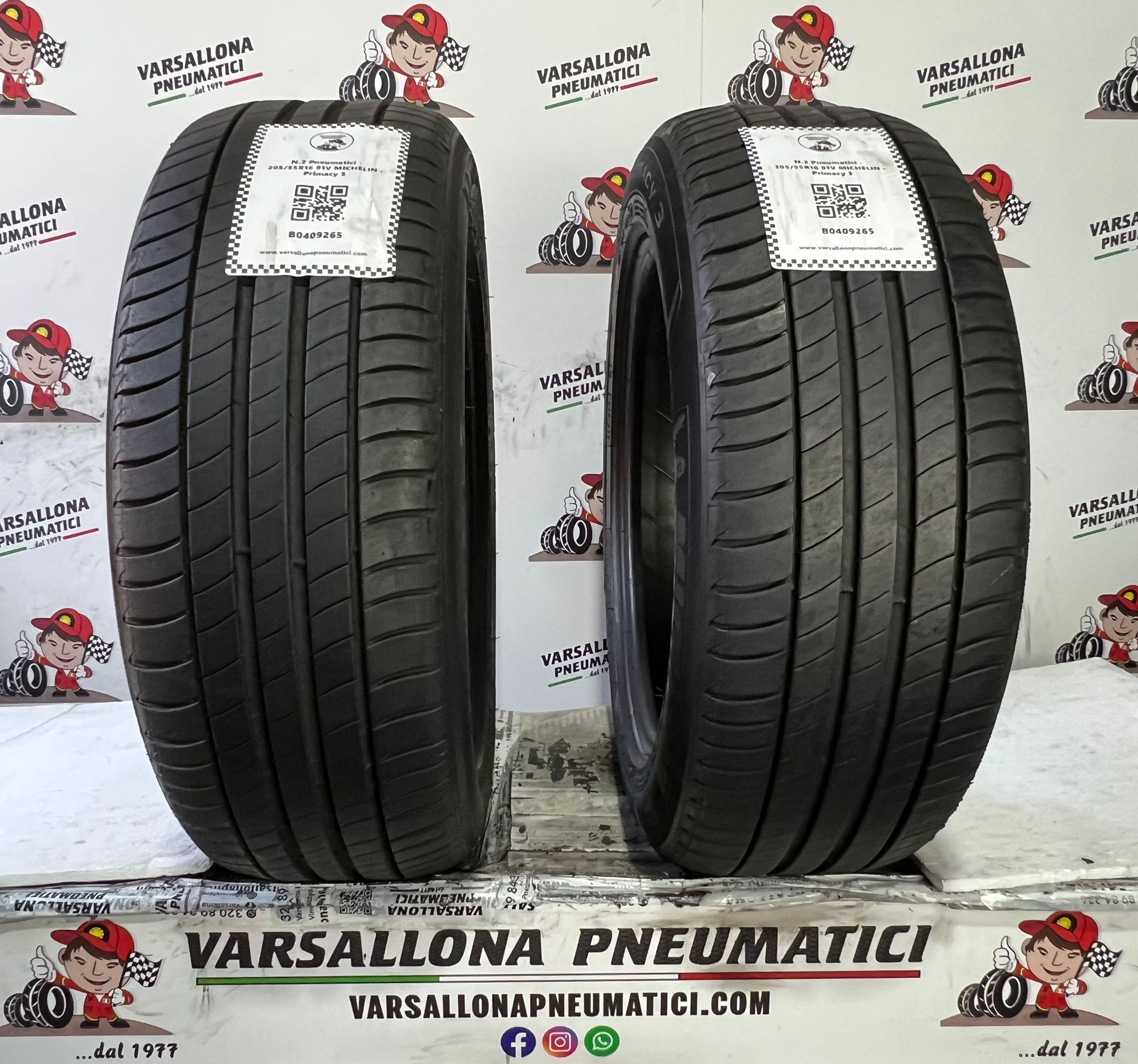 N.2 Pneumatici - 205/55R16 91V MICHELIN - Primacy 3