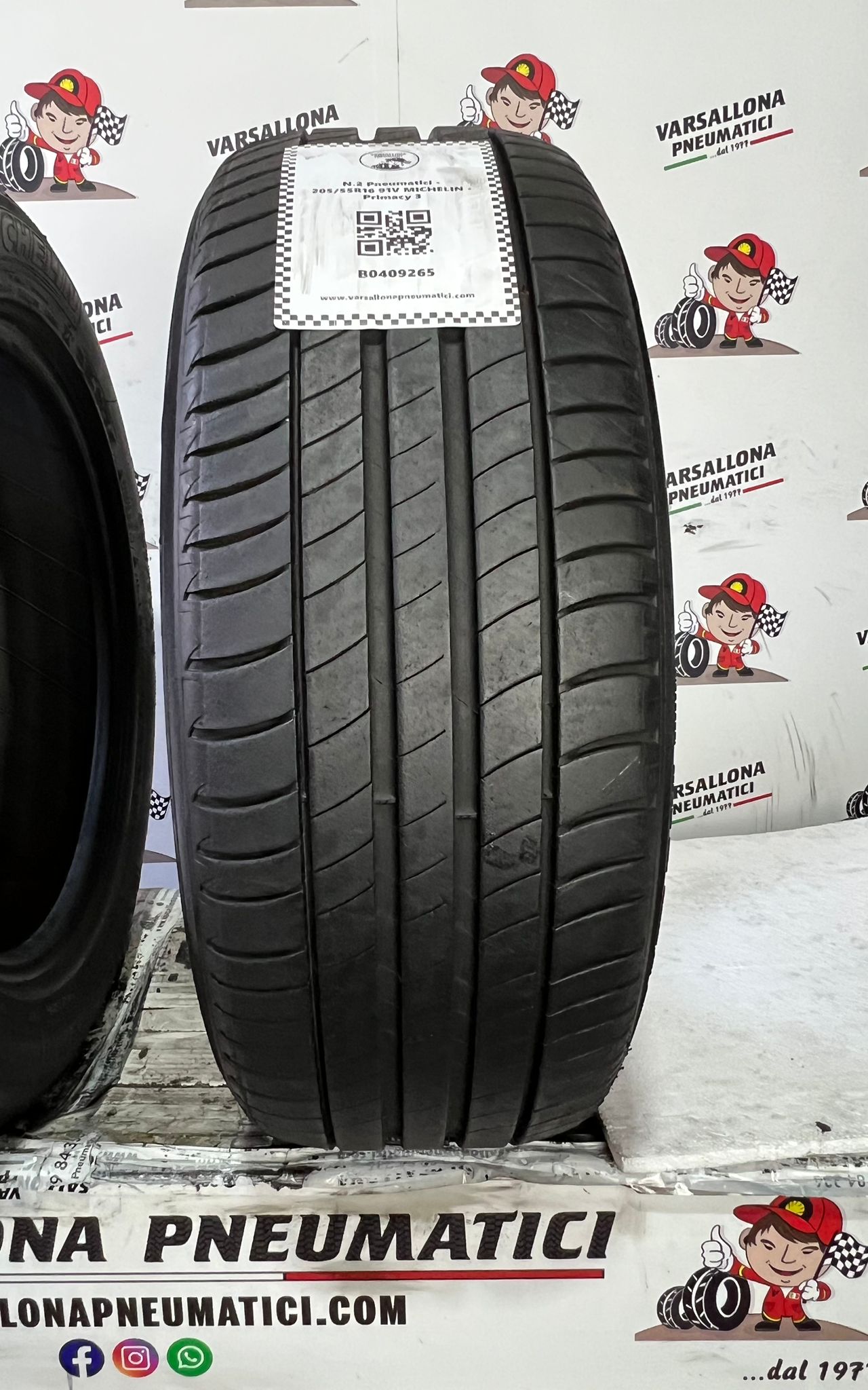 N.2 Pneumatici - 205/55R16 91V MICHELIN - Primacy 3 - immagine 2