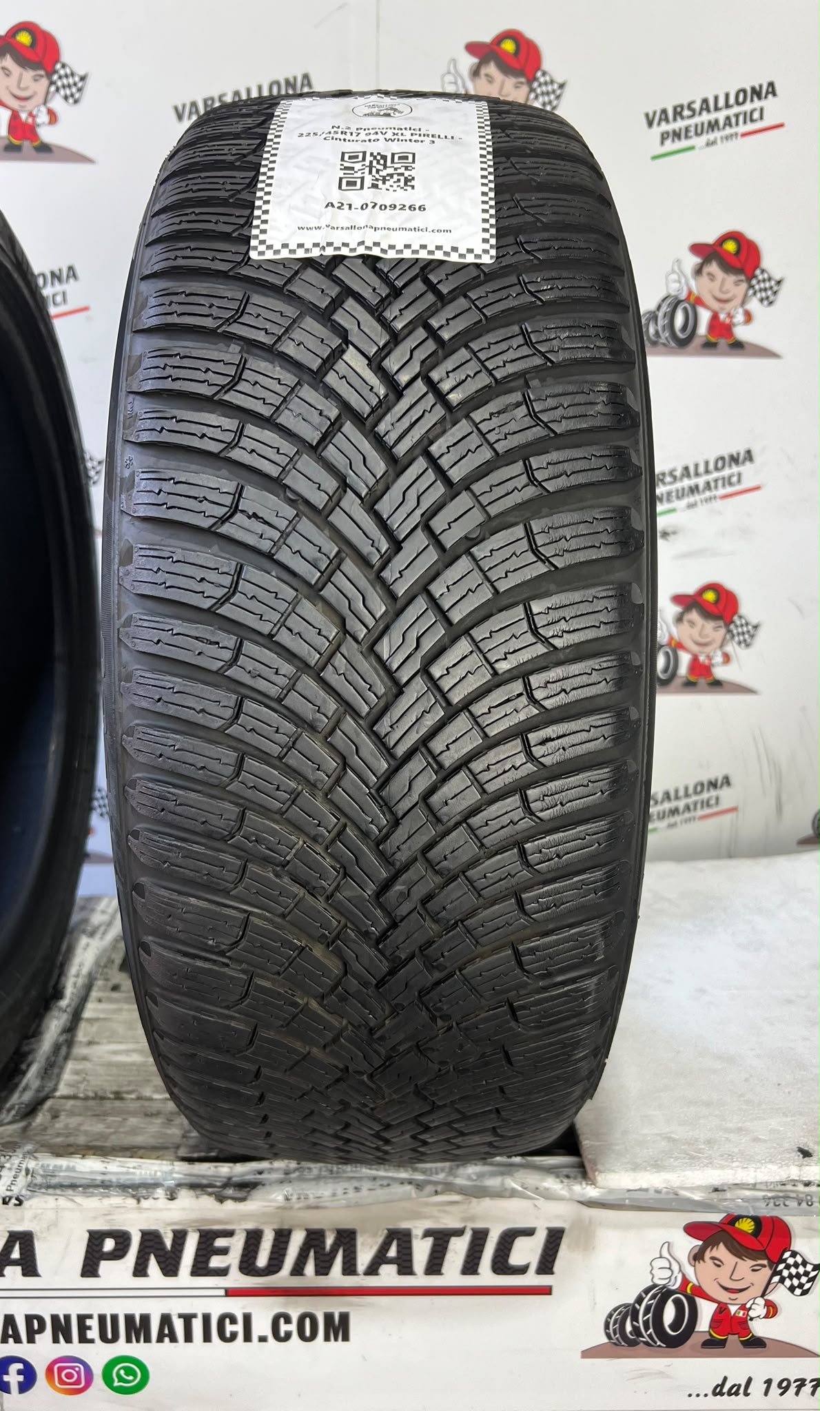 N.2 Pneumatici - 225/45R17 94V XL PIRELLI - Cinturato Winter 3 - immagine 2