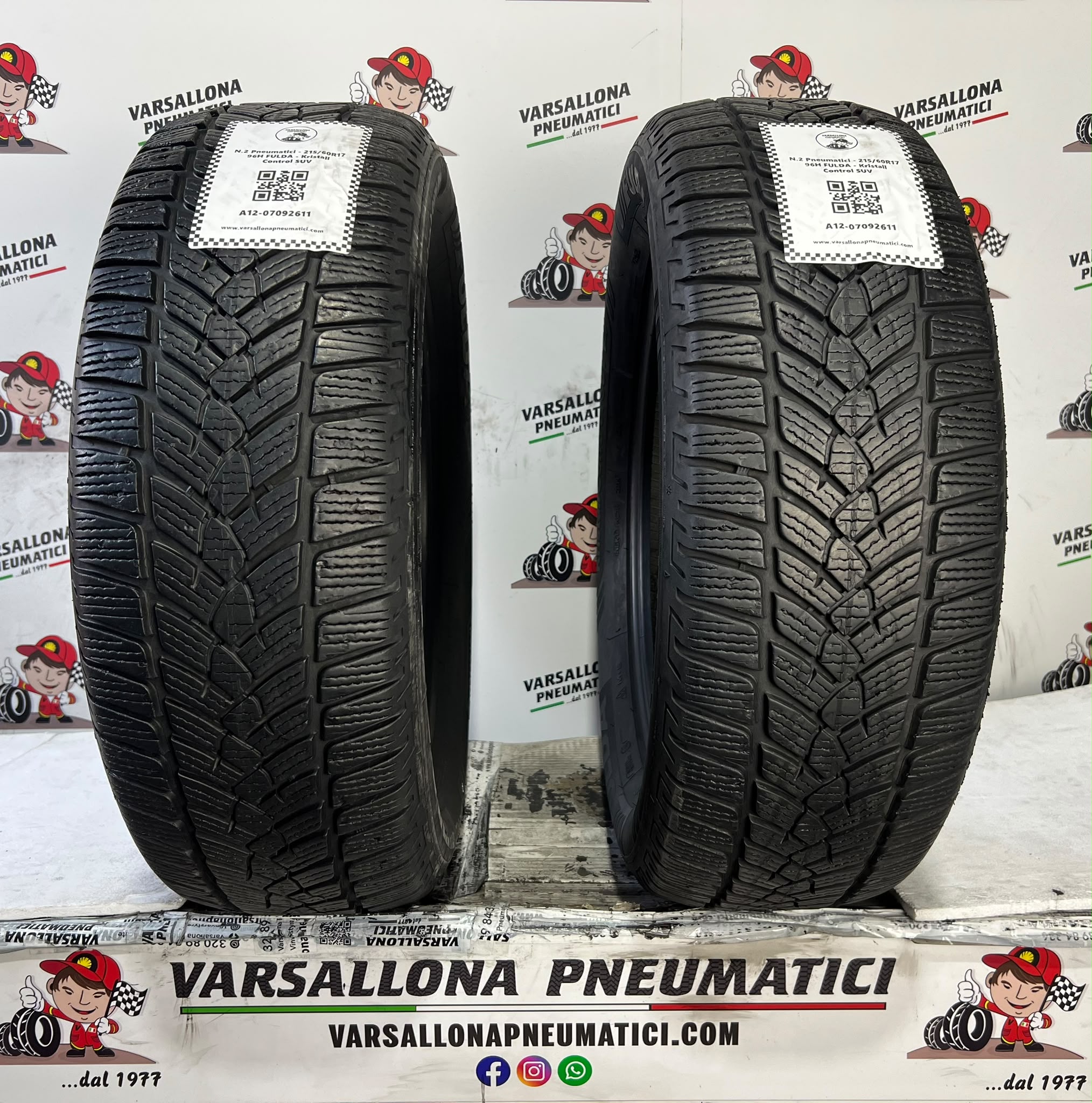N.2 Pneumatici - 215/60R17 96H FULDA - Kristall Control SUV