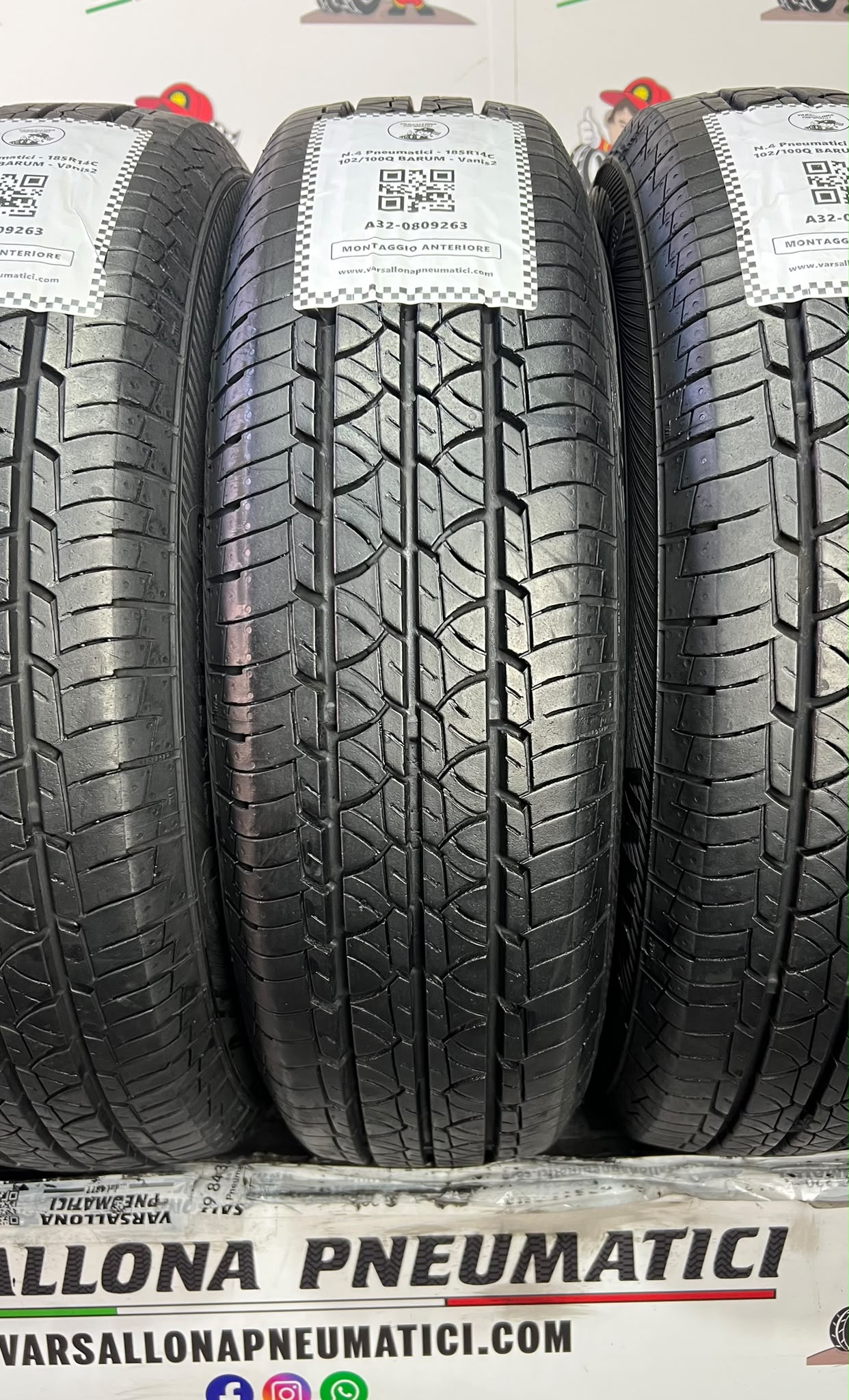 N.4 Pneumatici - 185R14C 102/100Q BARUM - Vanis 2 - immagine 2