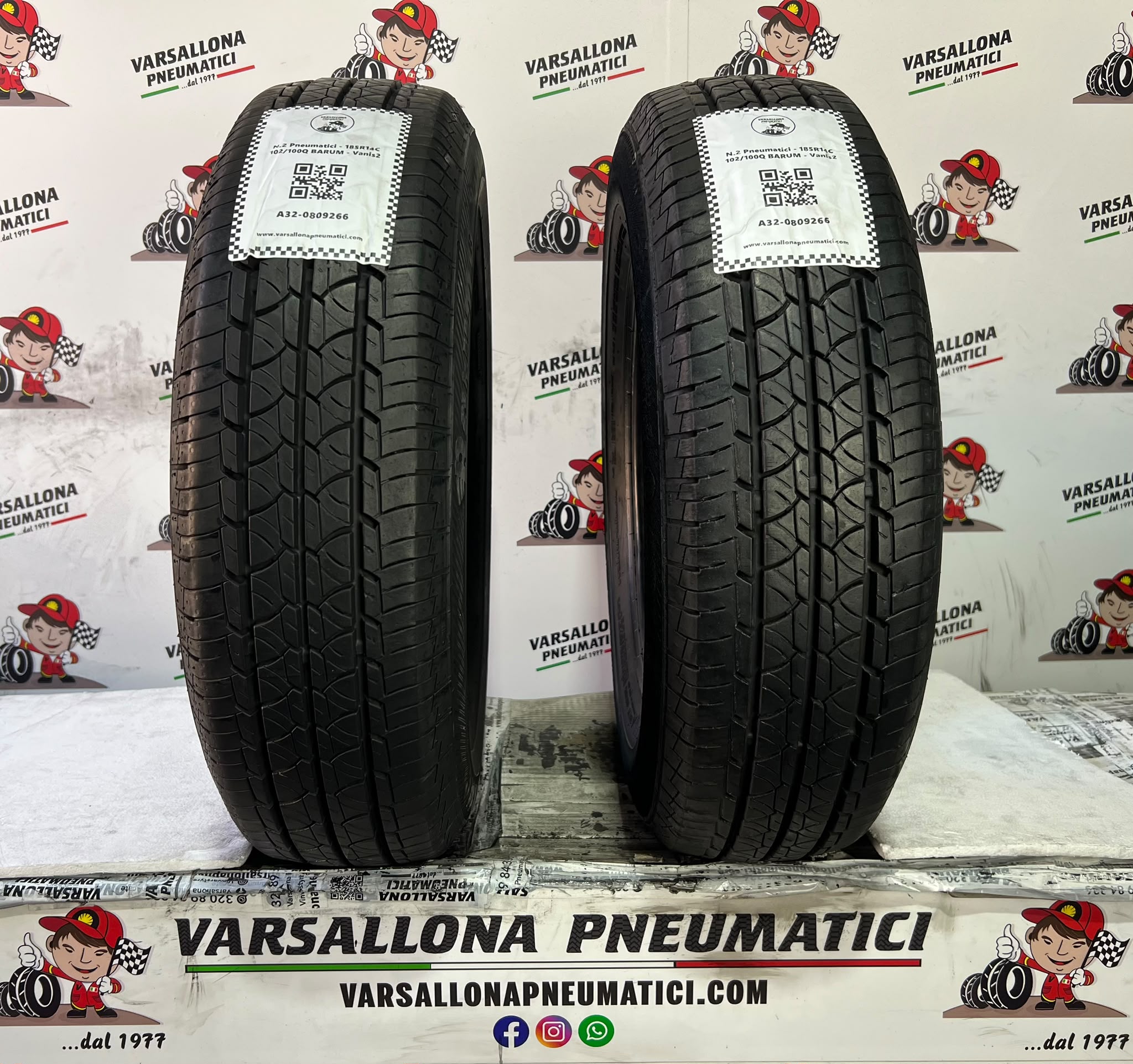 N.2 Pneumatici - 185R14C 102/100Q BARUM - Vanis2