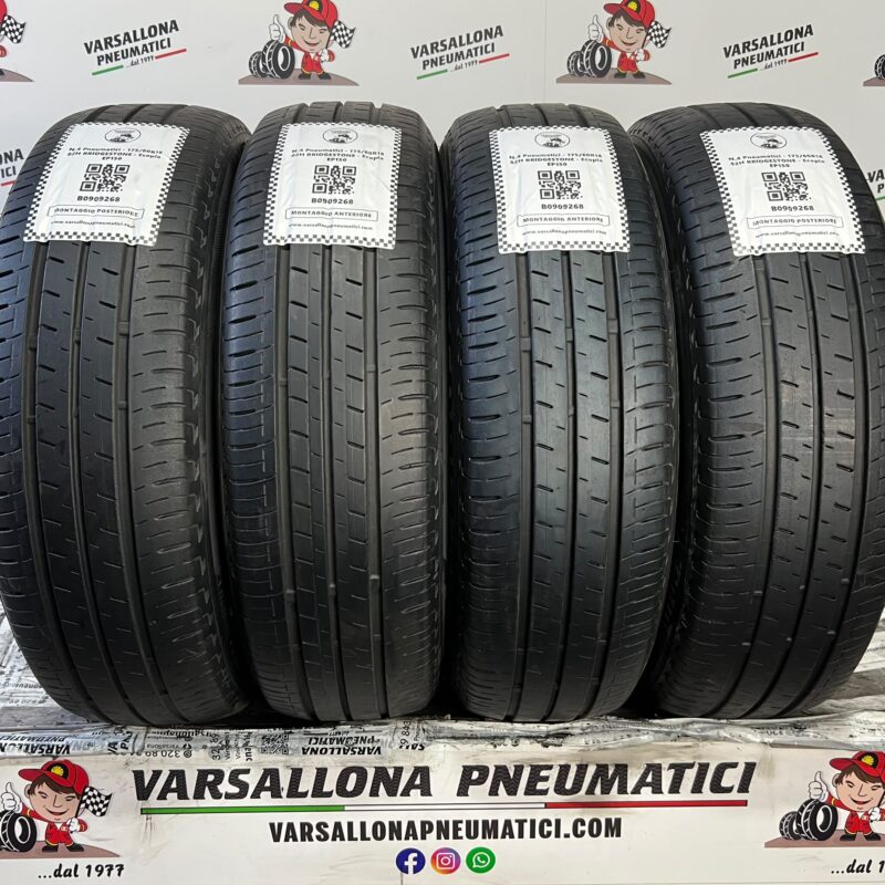 N.4 Pneumatici - 175/60R16 82H BRIDGESTONE - Ecopia EP150