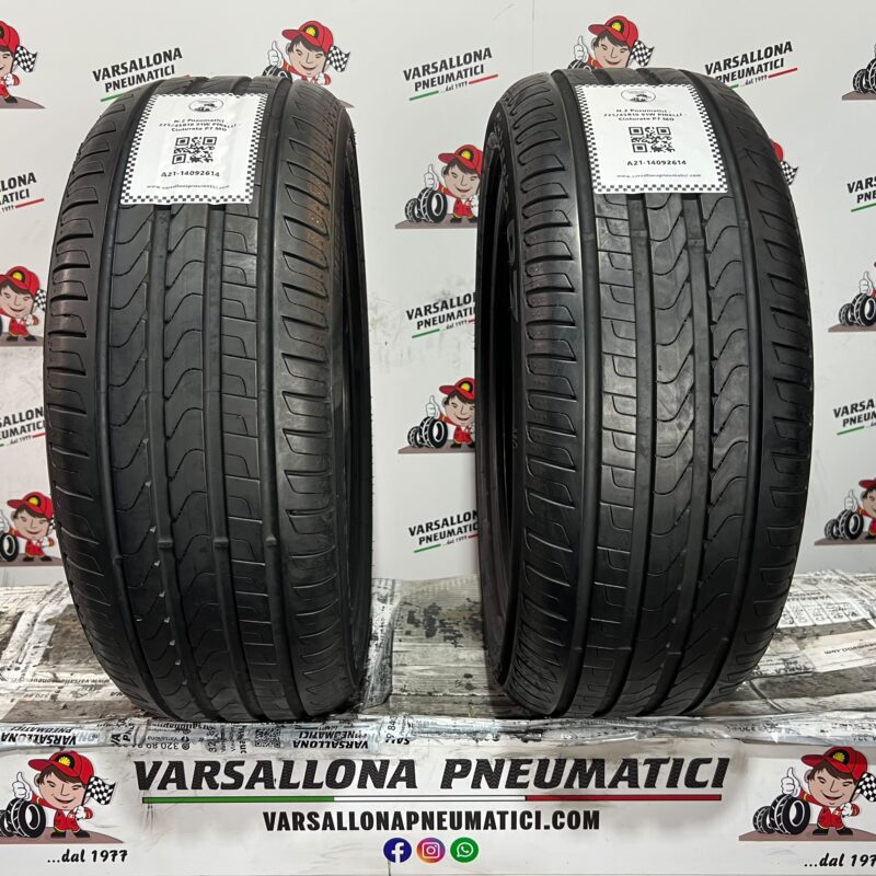 N.2 Pneumatici - 225/45R18 91W PIRELLI - Cinturato P7 MO