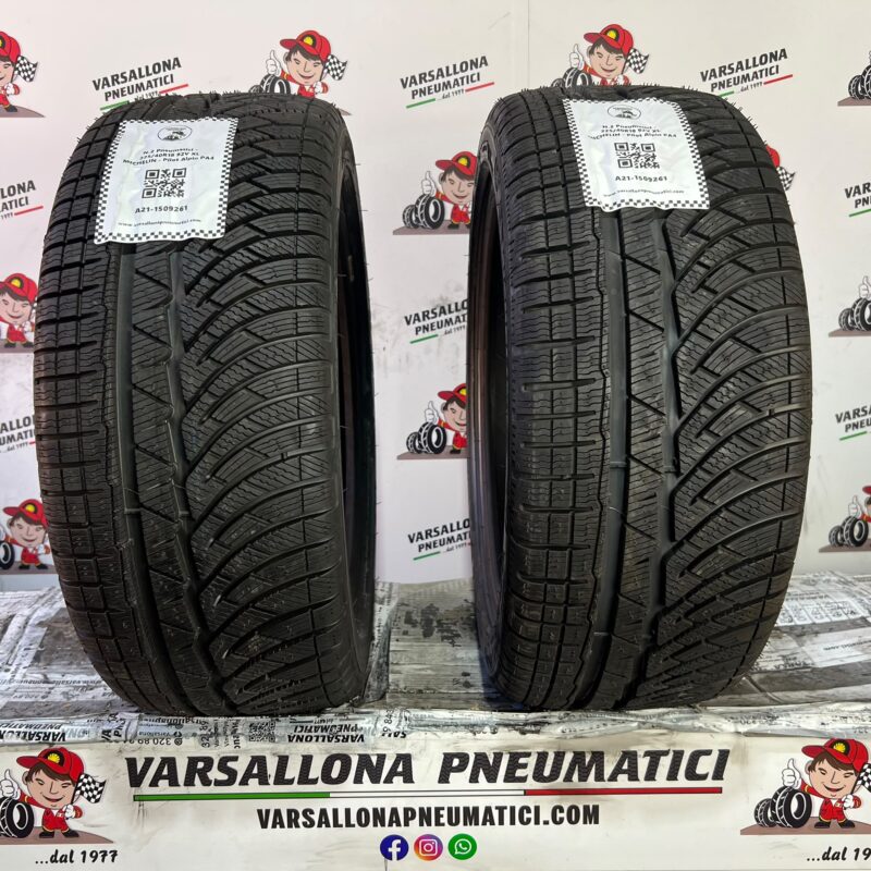 N.2 Pneumatici - 225/40R18 92V XL MICHELIN - Pilot Alpin PA4