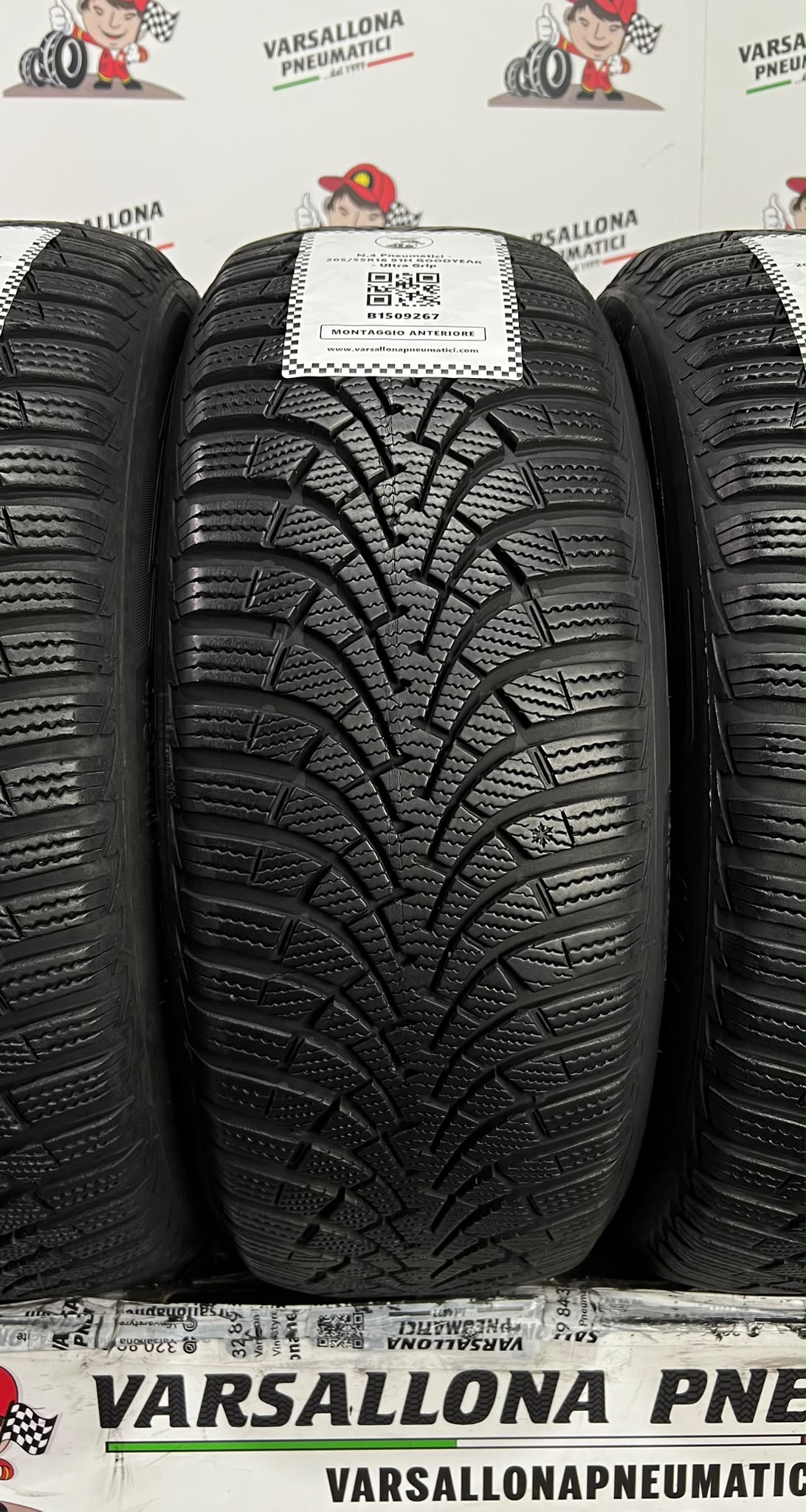 N.4 Pneumatici - 205/55R16 91H GOODYEAR - Ultra Grip - immagine 2