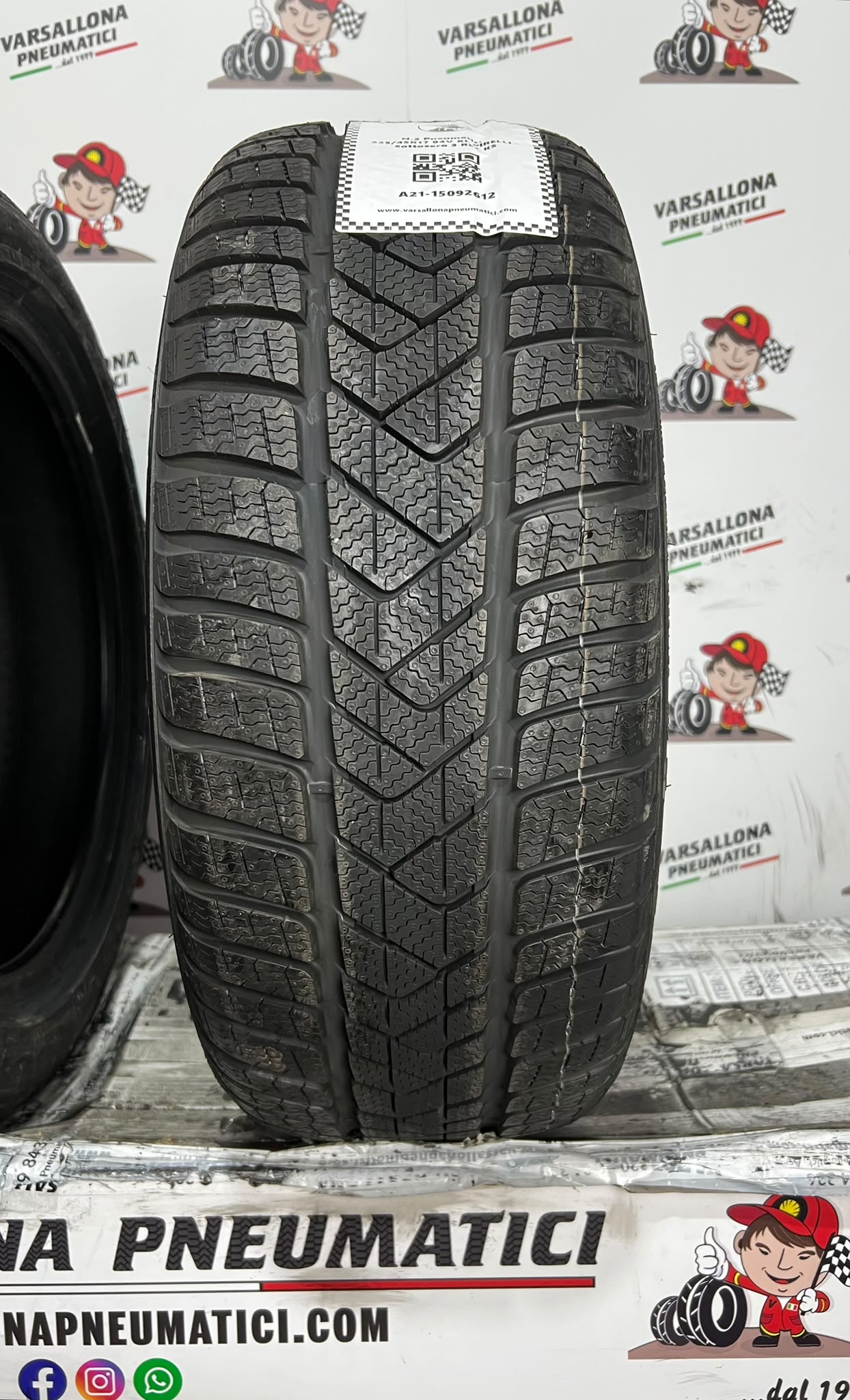 N.2 Pneumatici - 225/45R17 94V XL PIRELLI - Sottozero 3 Winter RFT - immagine 2