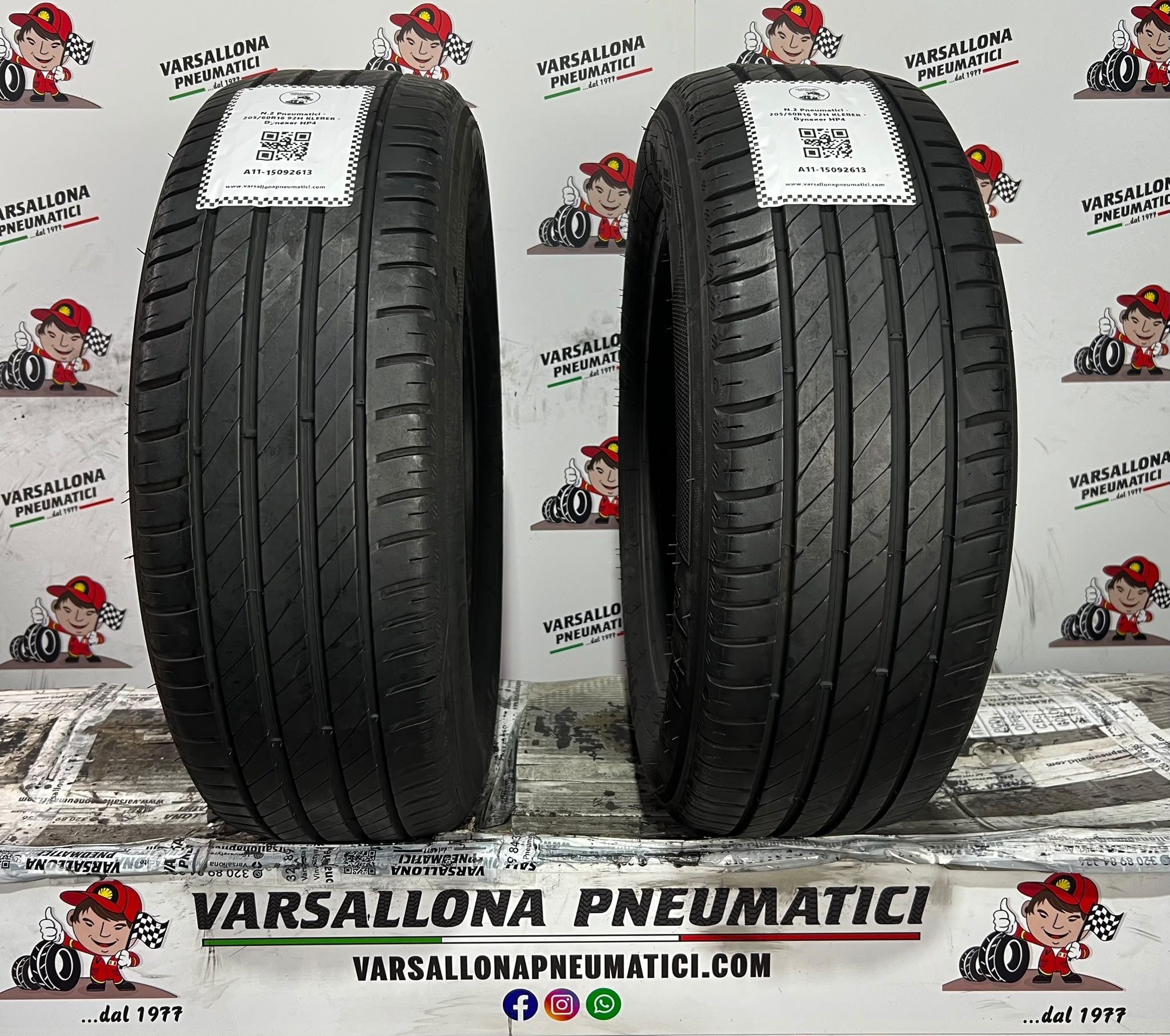 N.2 Pneumatici - 205/60R16 92H KLEBER - Dynexer HP4