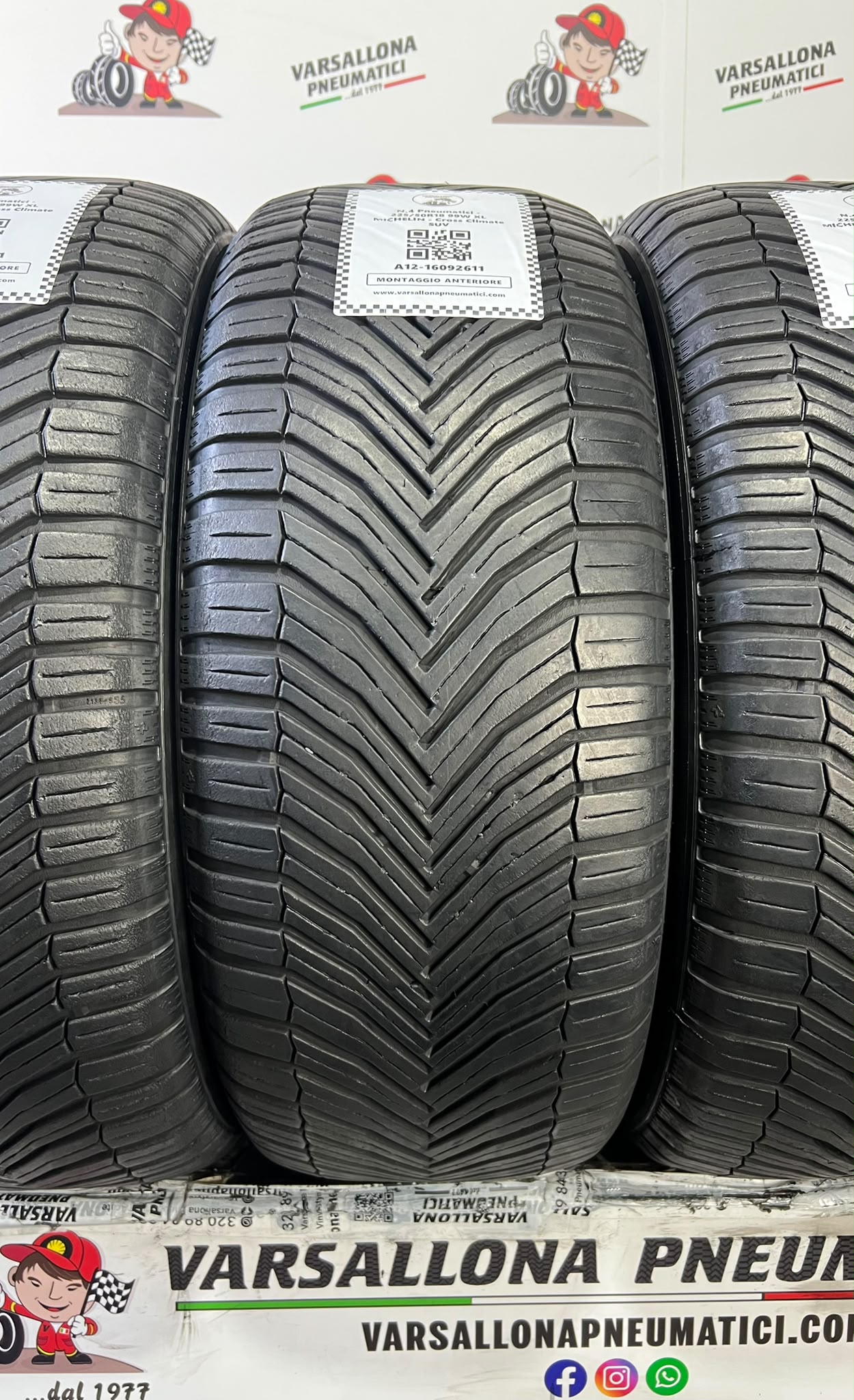N.4 Pneumatici - 225/50R18 99W XL MICHELIN - Cross Climate SUV - immagine 2