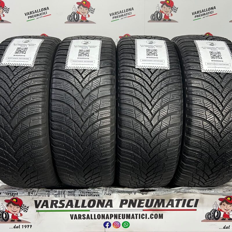 N.4 Pneumatici 185/55R15 86T XL FIRESTONE - Winter Hawk 4