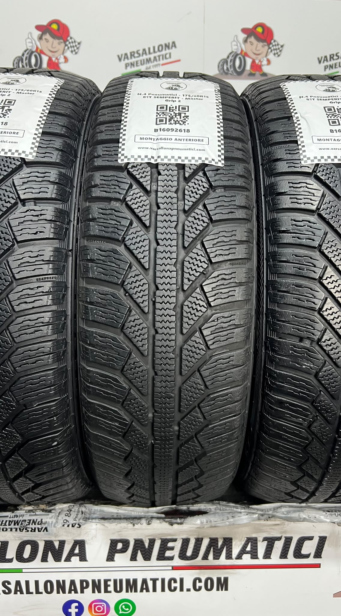 N.4 Pneumatici - 175/60R15 81T SEMPERIT - Master Grip 2 - immagine 2
