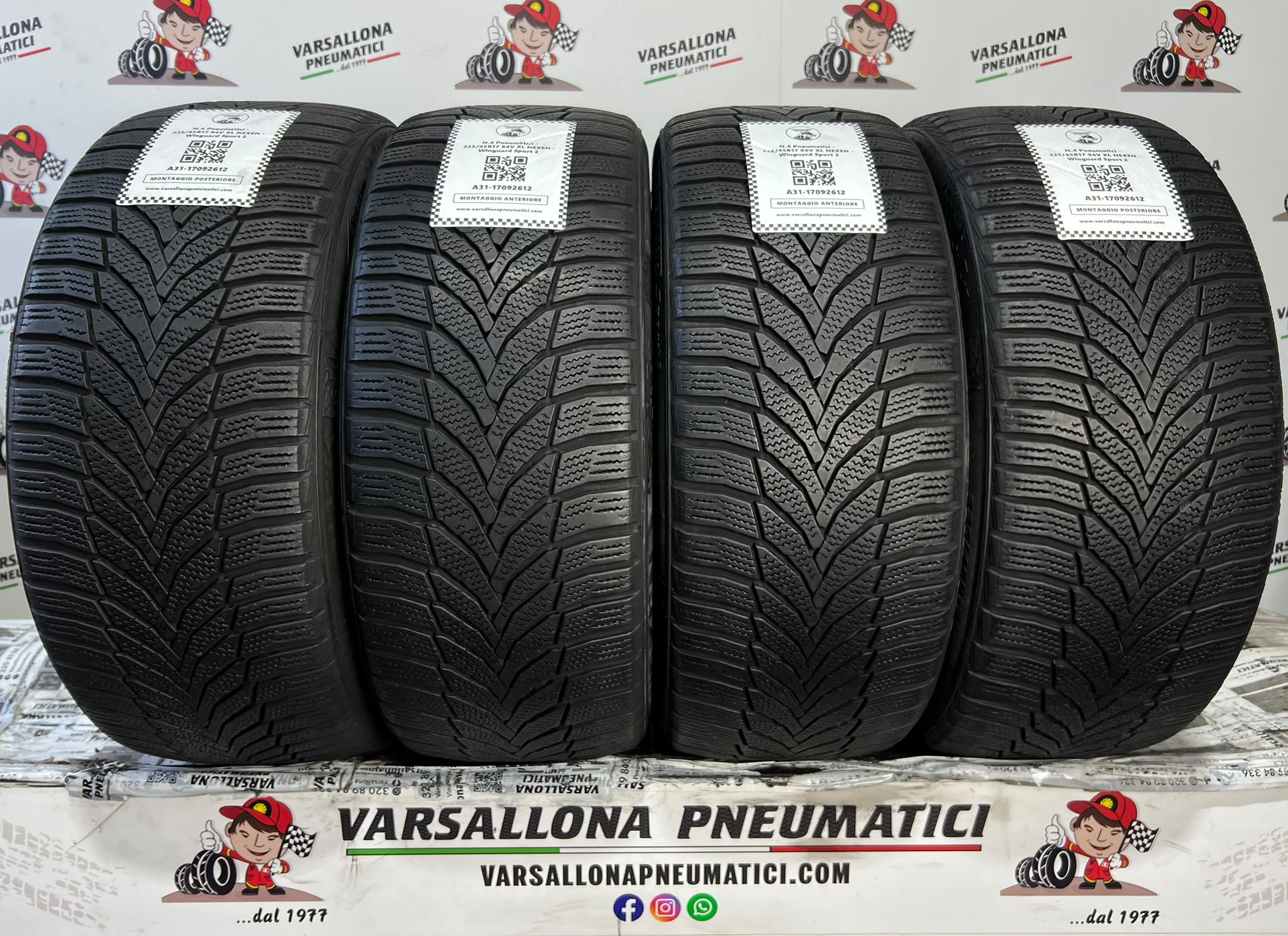 N.4 Pneumatici - 225/45R17 94V XL NEXEN - Winguard Sport 2