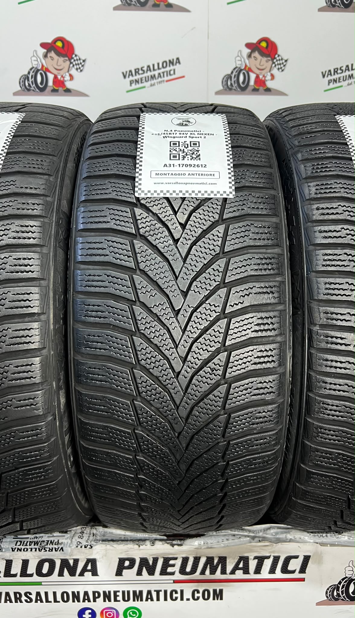 N.4 Pneumatici - 225/45R17 94V XL NEXEN - Winguard Sport 2 - immagine 2