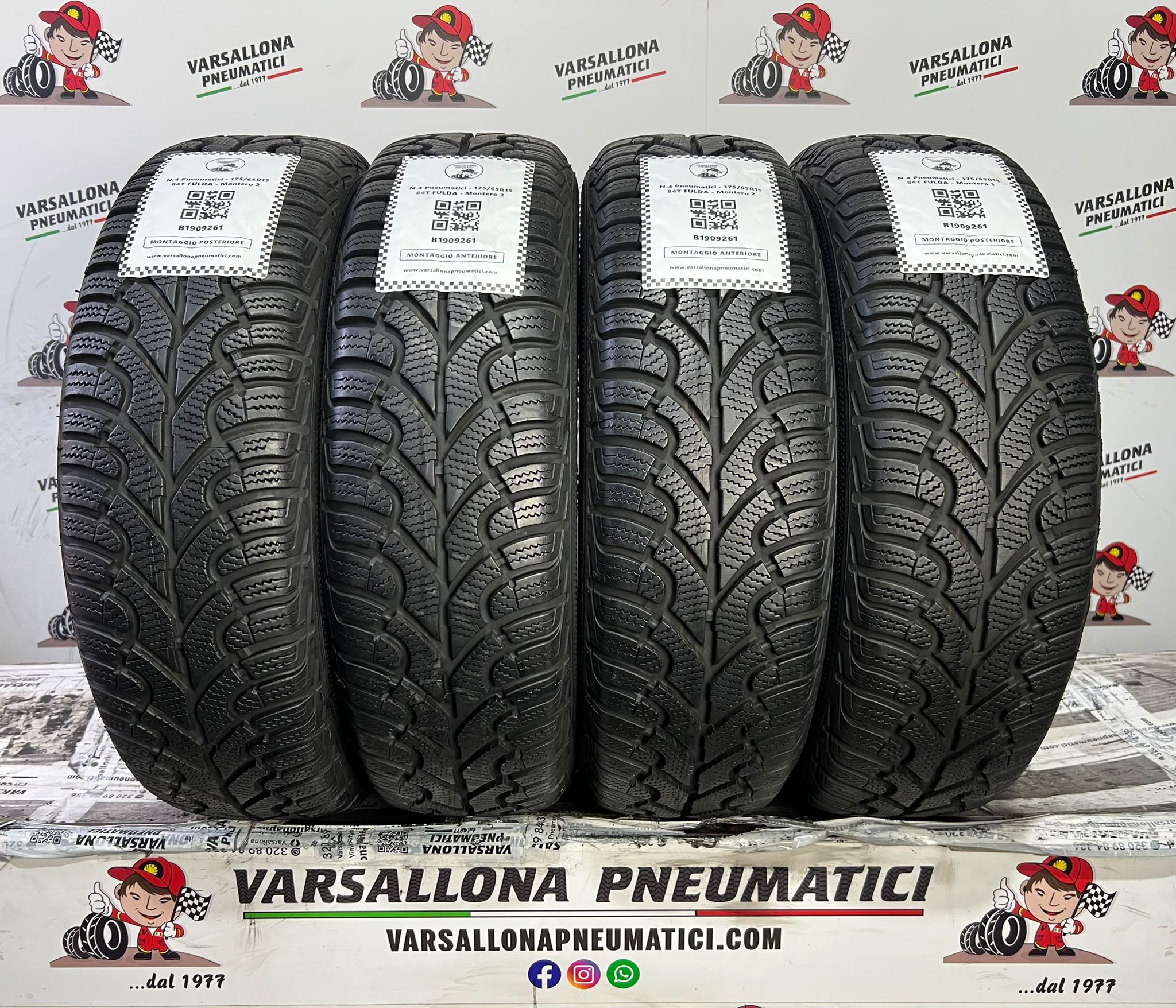 N.4 Pneumatici - 175/65R15 84T FULDA - Montero 2