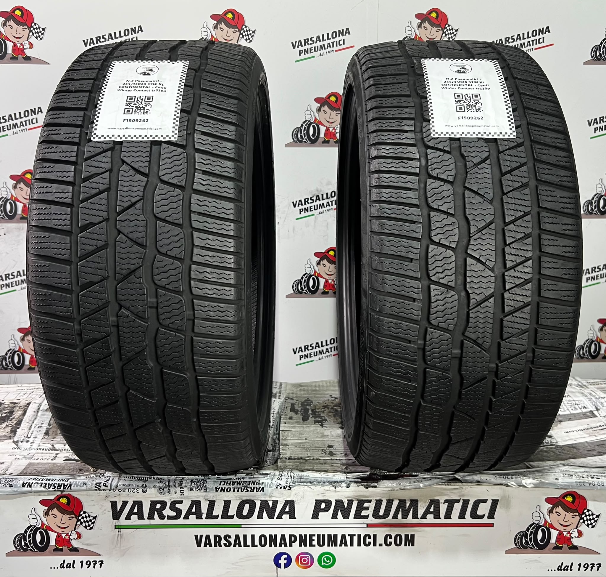 N.2 Pneumatici - 255/35R20 97W XL CONTINENTAL - Conti Winter Contact TS830p