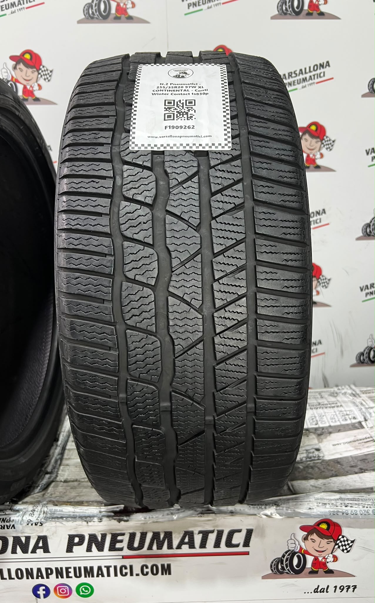 N.2 Pneumatici - 255/35R20 97W XL CONTINENTAL - Conti Winter Contact TS830p - immagine 2
