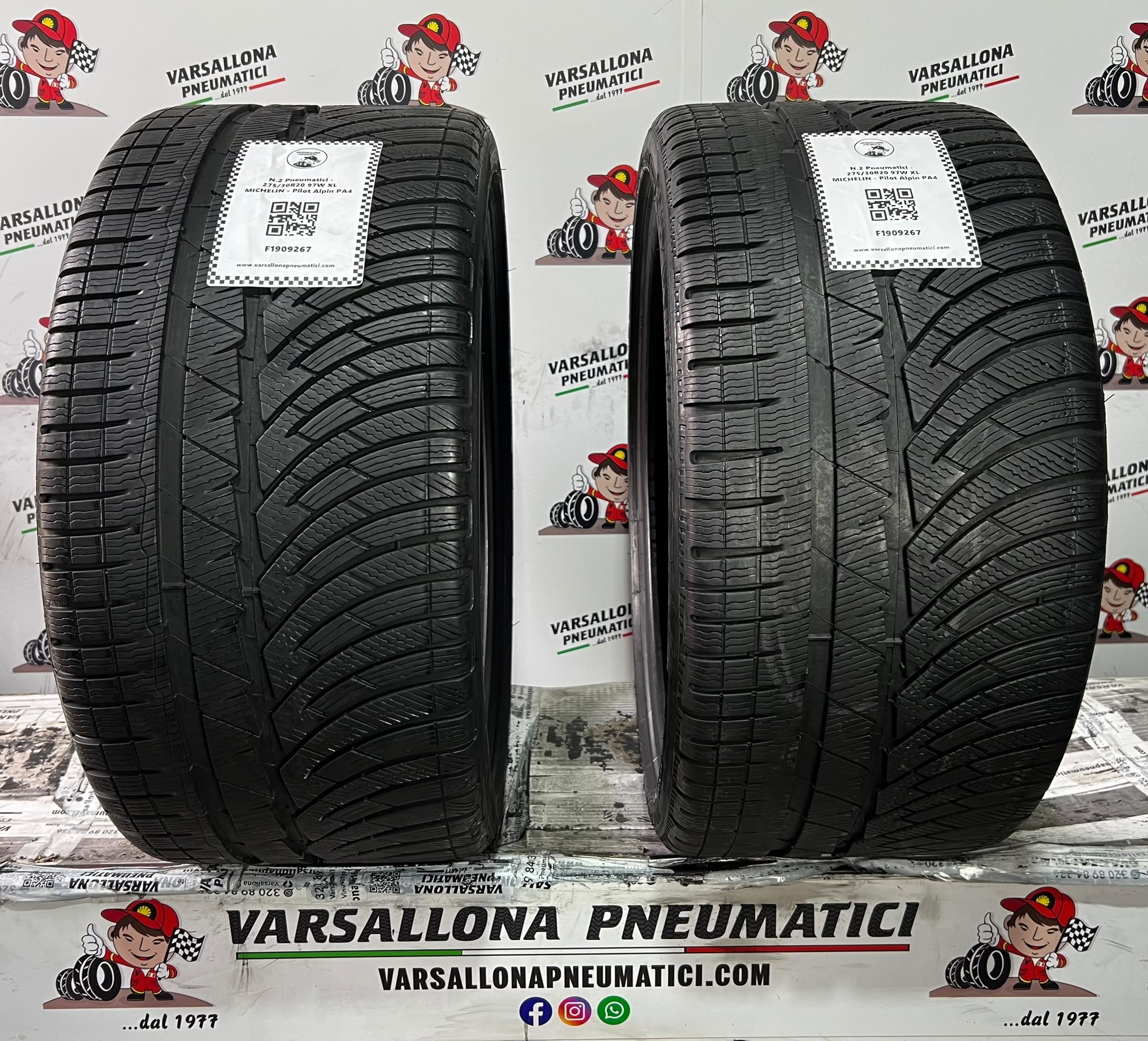 N.2 Pneumatici - 275/30R20 97W XL MICHELIN - Pilot Alpin PA4