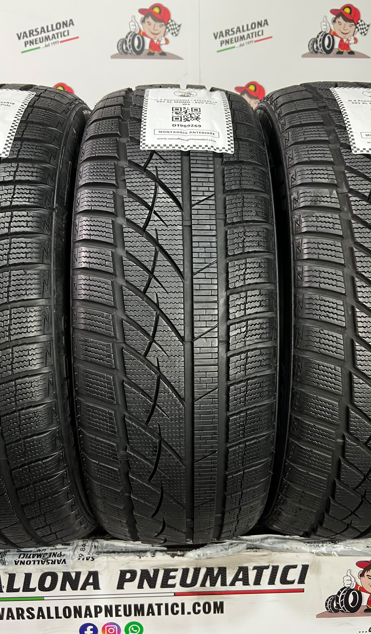N.4 Pneumatici - 215/55R18 99V XL MOMO - SUV Pole W4 - immagine 2