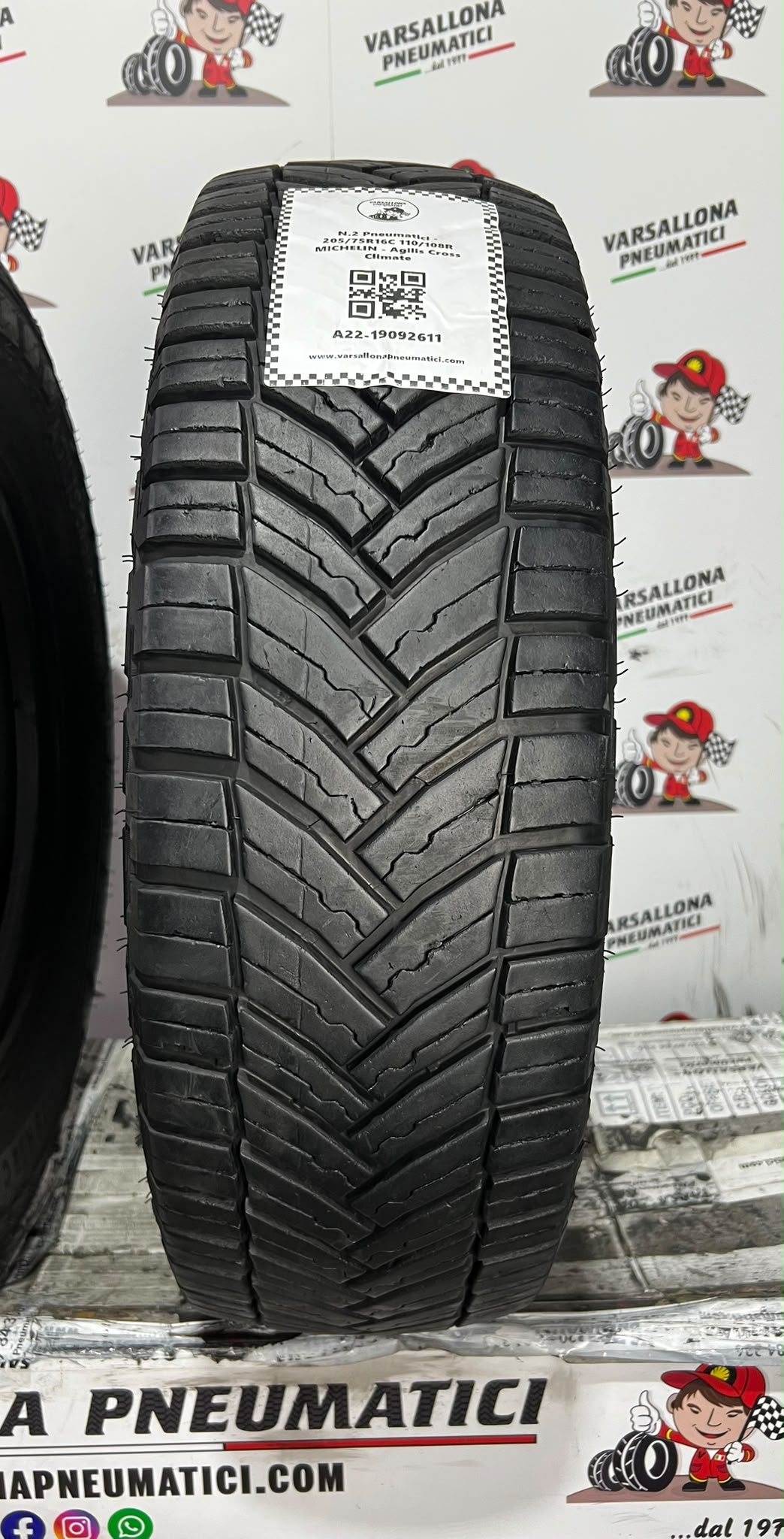 N.2 Pneumatici - 205/75R16C 110/108R MICHELIN - Agilis Cross Climate - immagine 2