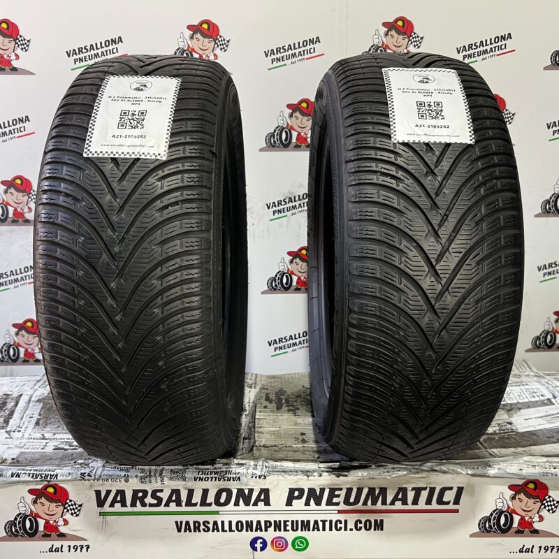 N.2 Pneumatici - 215/55R17 98V XL KLEBER - Krisalp HP3