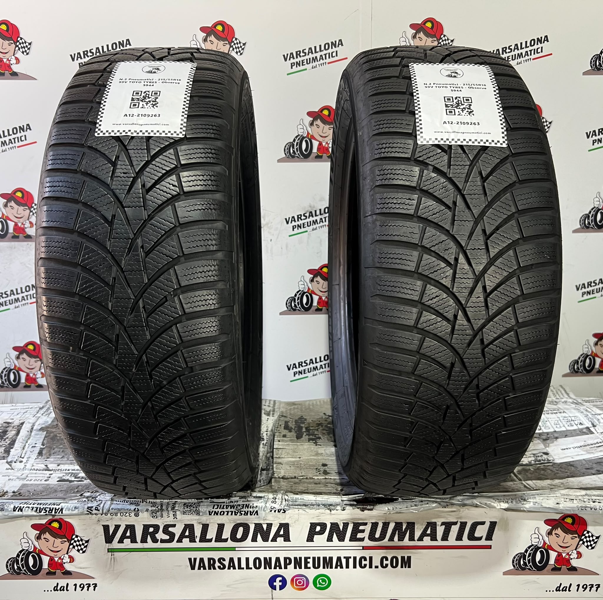 N.2 Pneumatici - 215/55R18 99V TOYO TYRES - Observe S944