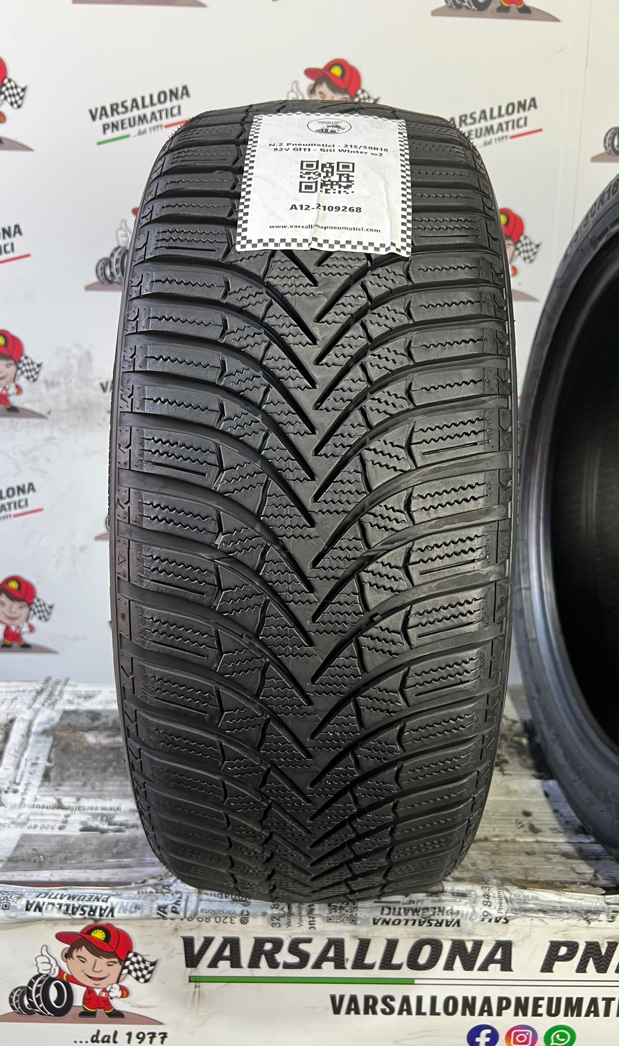 N.2 Pneumatici - 215/50R18 92V GITI - Giti Winter w2 - immagine 2