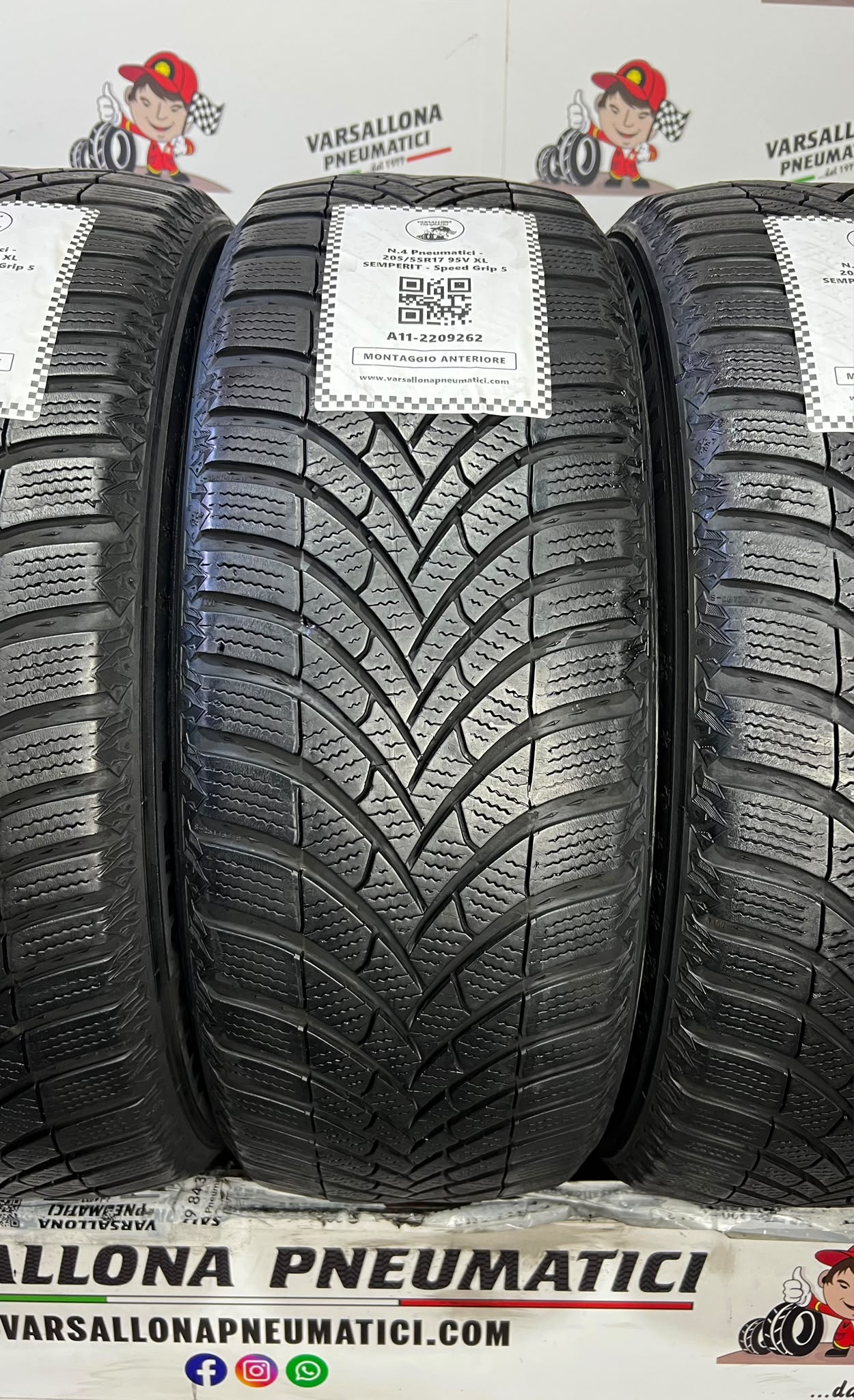 N.4 Pneumatici - 205/55R17 95V XL SEMPERIT - Speed Grip 5 - immagine 2