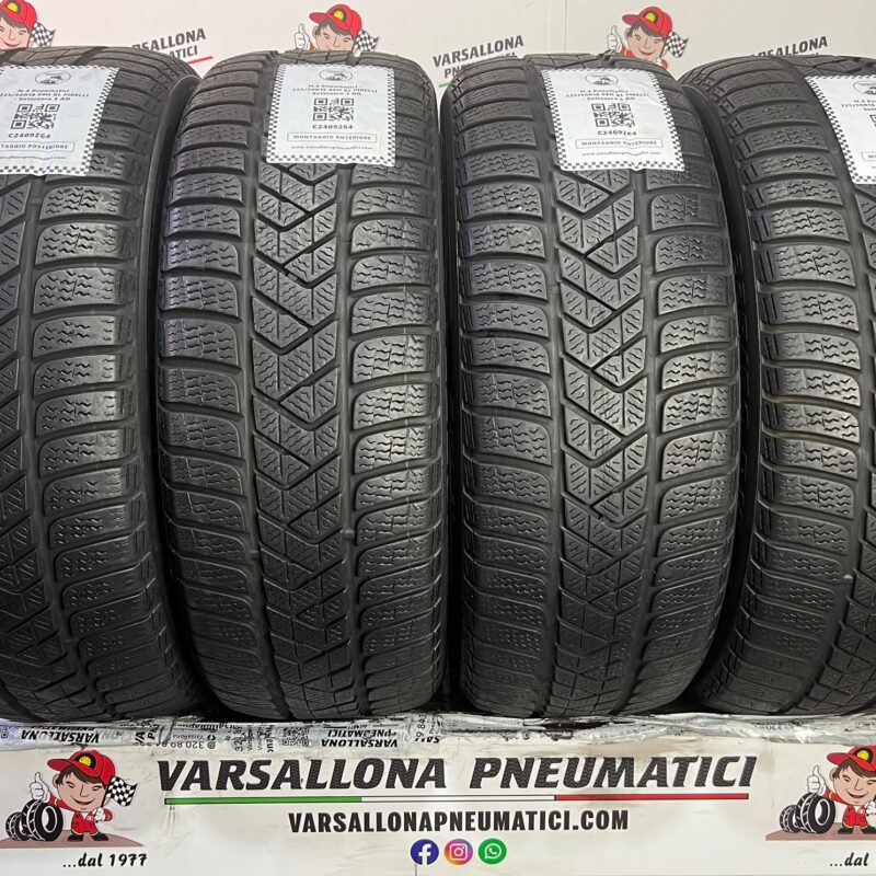 N.4 Pneumatici - 225/50R18 99H XL PIRELLI - Sottozero 3 Winter AO