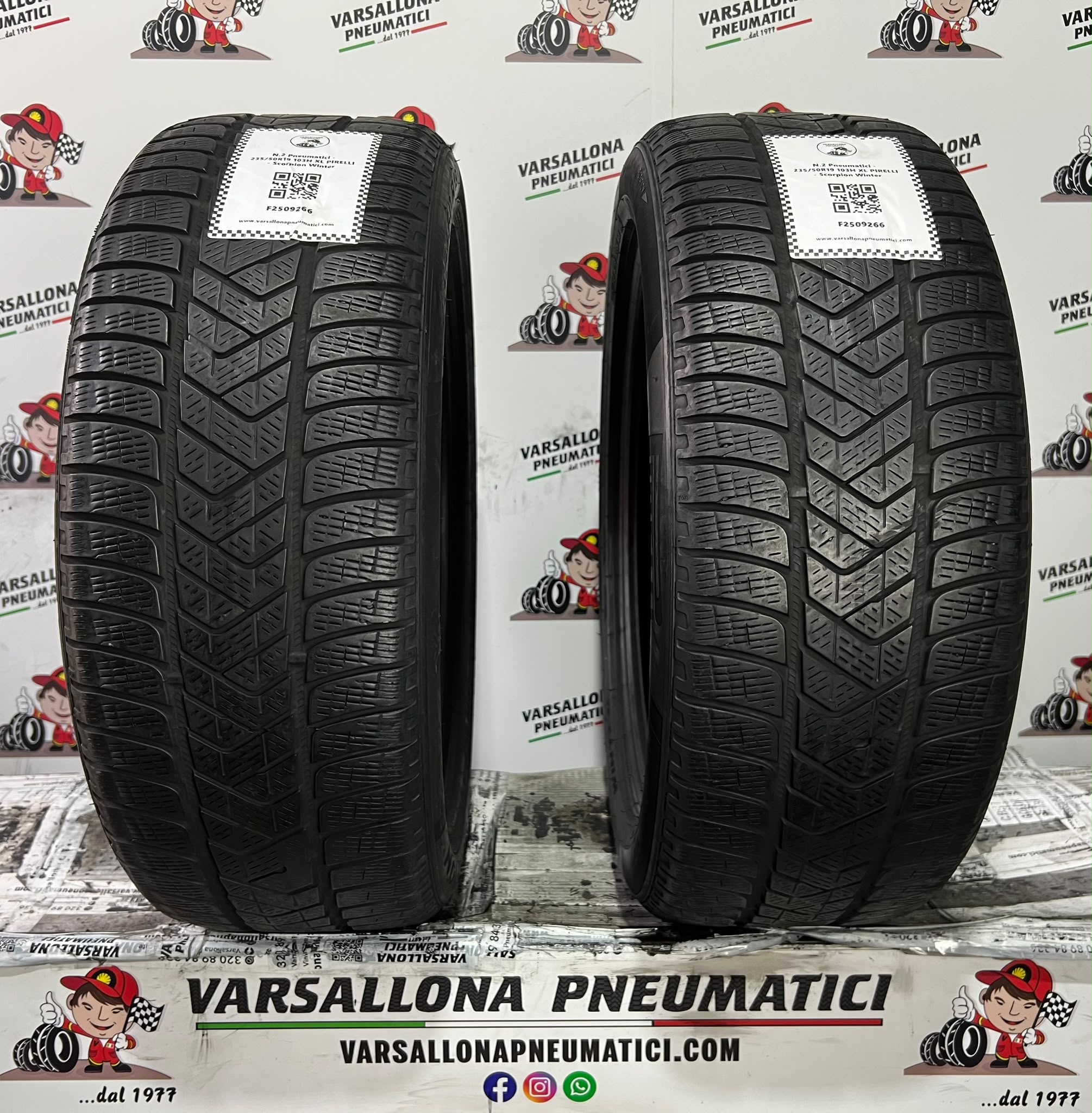 N.2 Pneumatici - 235/50R19 103H XL PIRELLI - Scorpion Winter