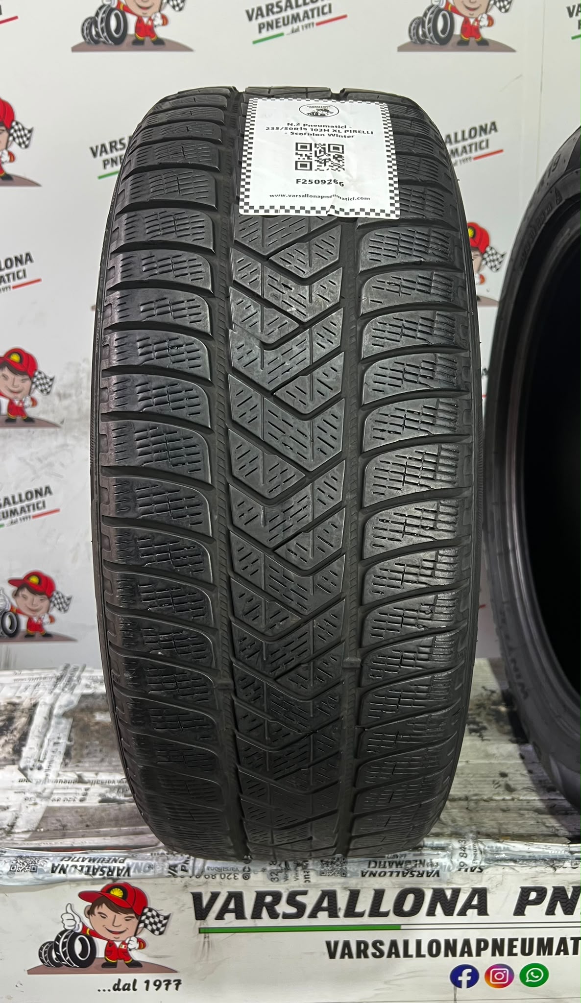 N.2 Pneumatici - 235/50R19 103H XL PIRELLI - Scorpion Winter - immagine 2