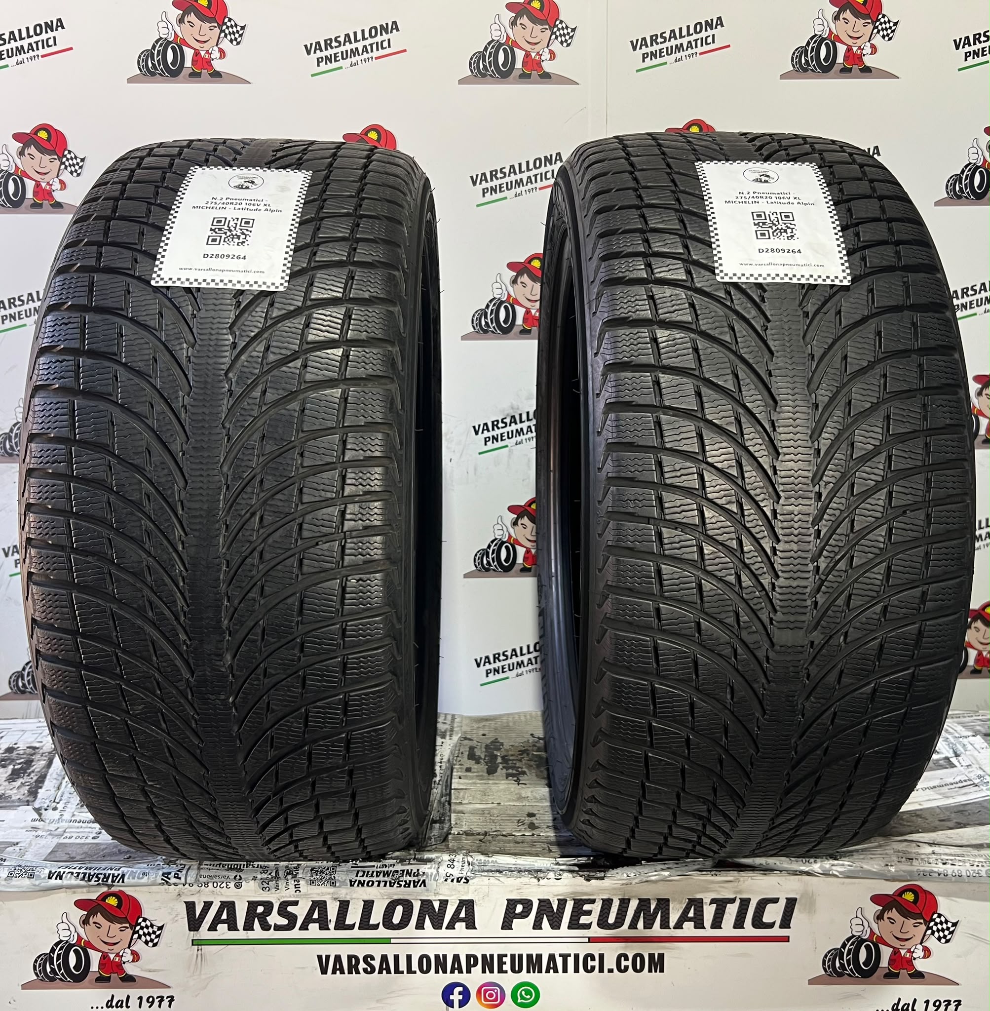 N.2 Pneumatici - 275/40R20 106V XL MICHELIN - Latitude Alpin LA2