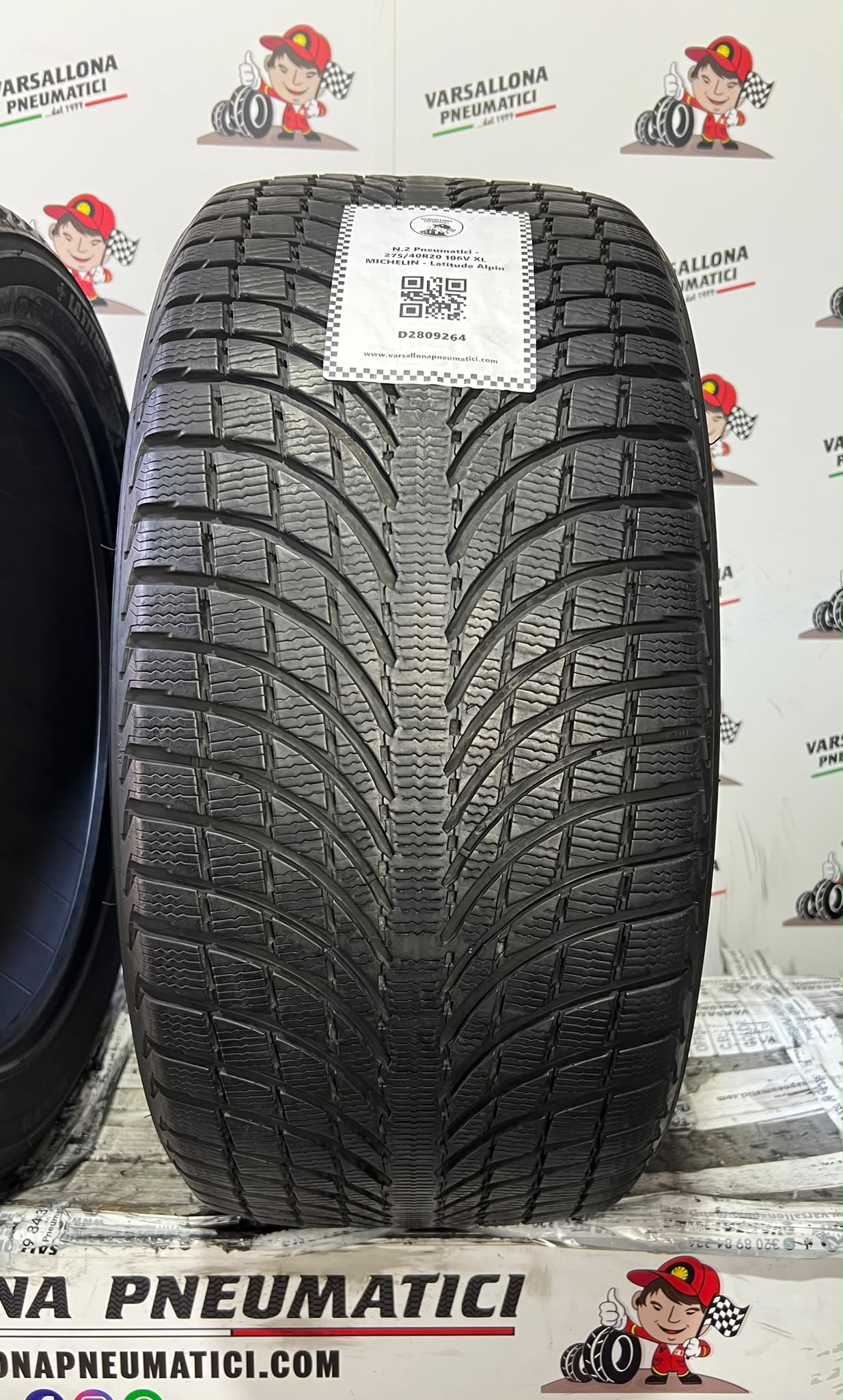 N.2 Pneumatici - 275/40R20 106V XL MICHELIN - Latitude Alpin LA2 - immagine 2