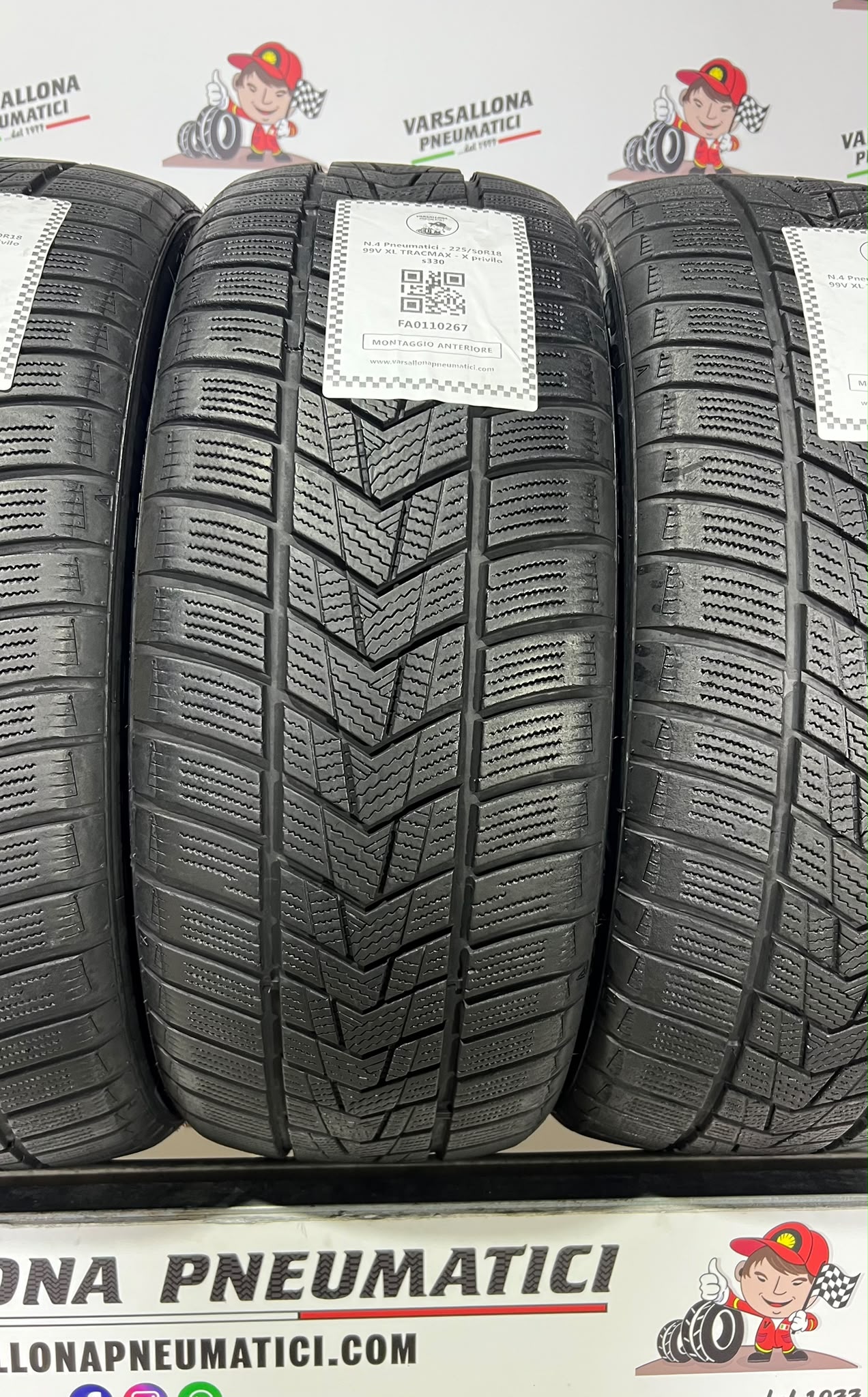 N.4 Pneumatici - 225/50R18 99V XL TRACMAX - X privilo S330 - immagine 2