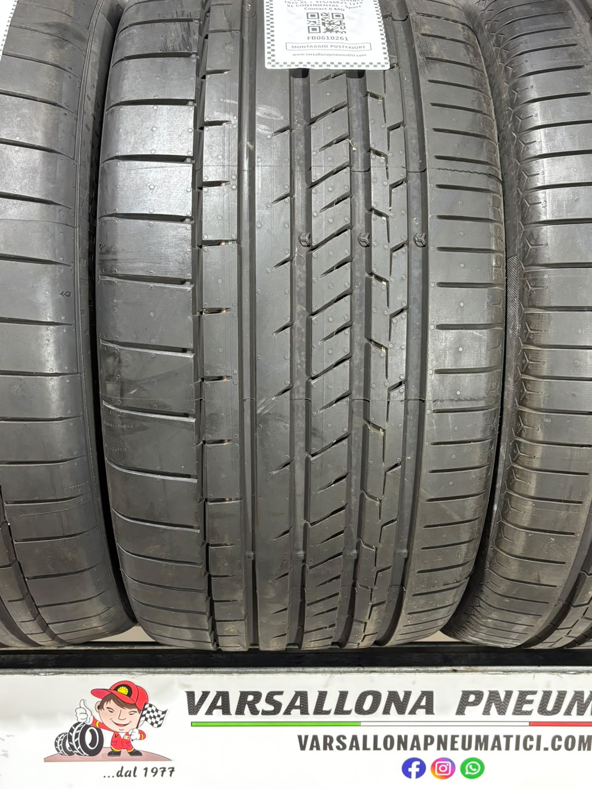 N.4 Pneumatici - 275/45R21 107Y + 315/40R21 111Y CONTINENTAL - Sport Contact 6 MO - immagine 2