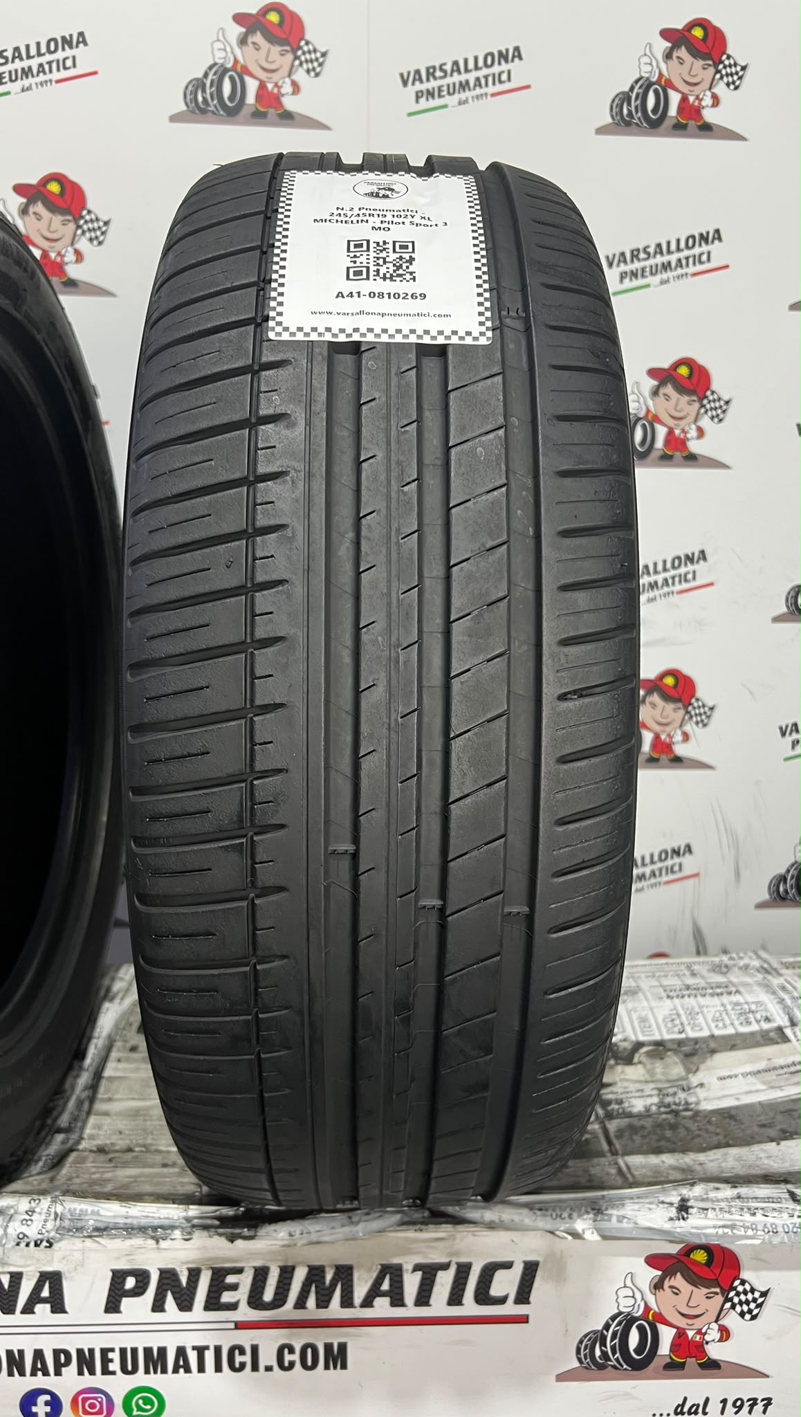 N.2 Pneumatici - 245/45R19 102Y XL MICHELIN - Pilot Sport 3 MO - immagine 2