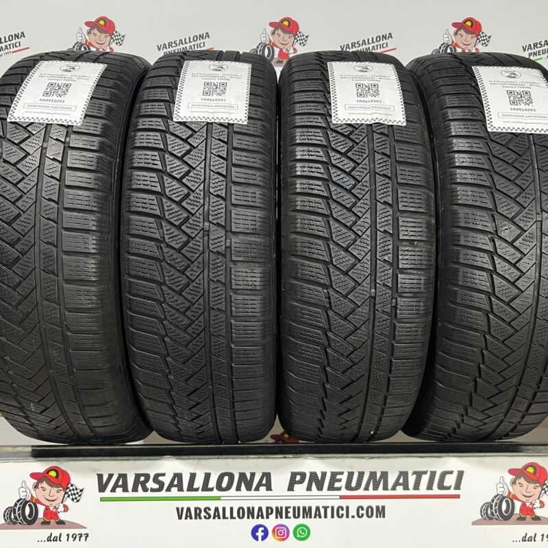 N.4 Pneumatici - 215/65R17 99H CONTINENTAL - Winter Contact TS850p