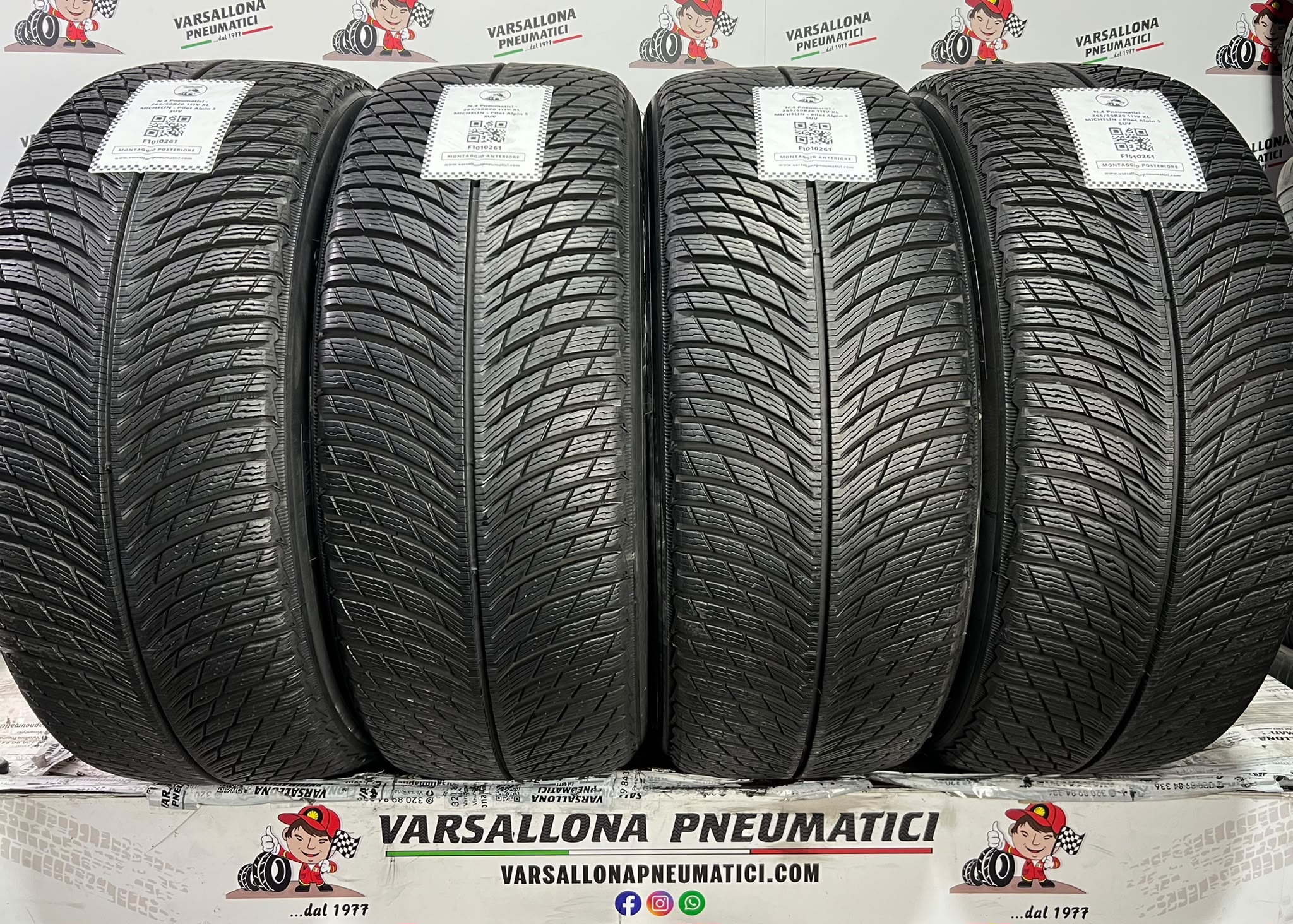 N.4 Pneumatici - 265/50R20 111V XL MICHELIN - Pilot Alpin 5 SUV