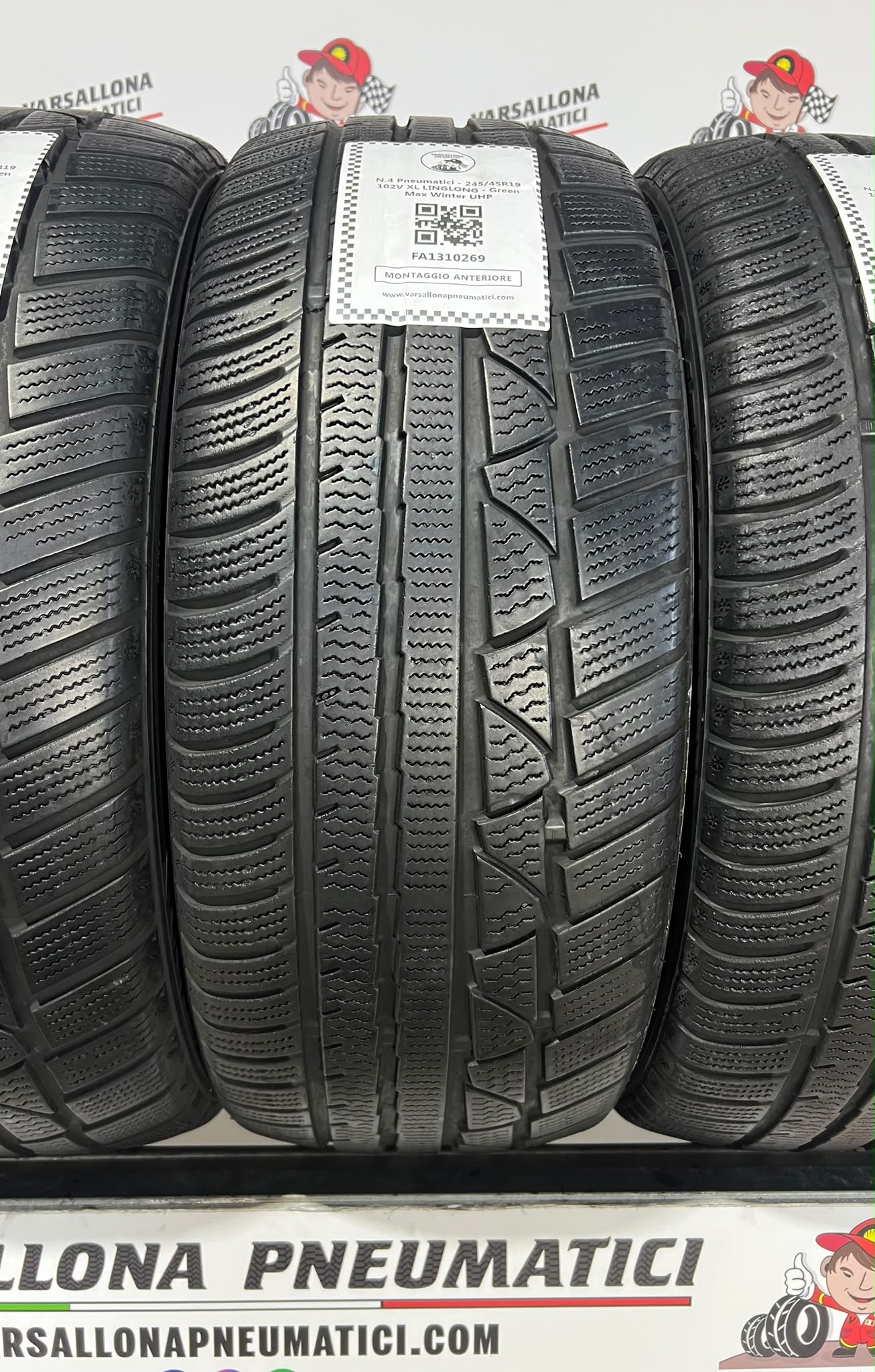 N.4 Pneumatici - 245/45R19 102V XL LINGLONG - Green Max Winter UHP - immagine 2