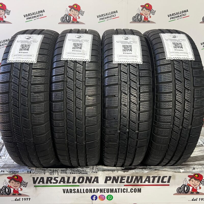 N.4 Pneumatici - 175/65R15 84T CONTINENTAL - Cross Contact Winter